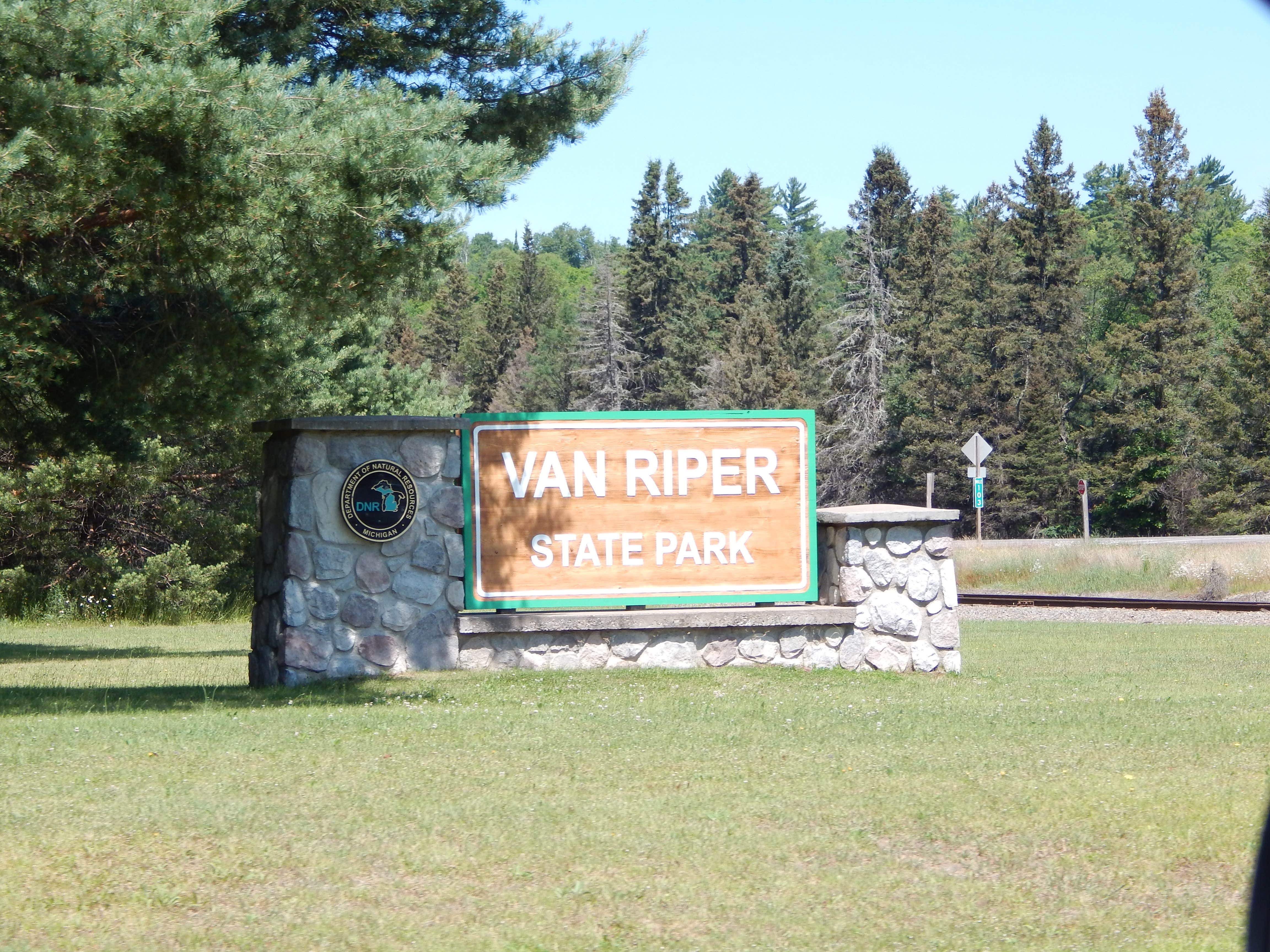 Camper-submitted photo at Van Riper State Park Campground near Big Bay, MI