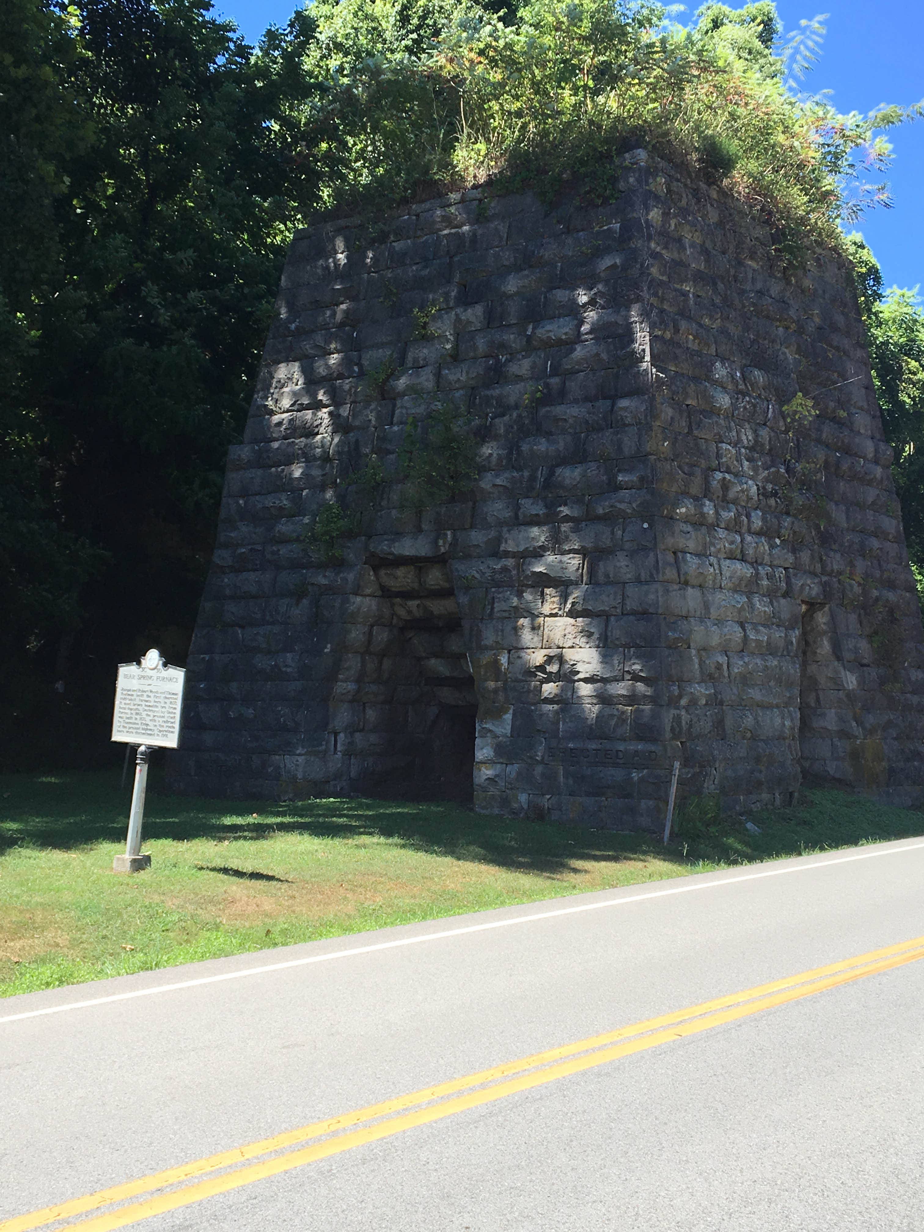Iron furnace, all kinds of history round here
