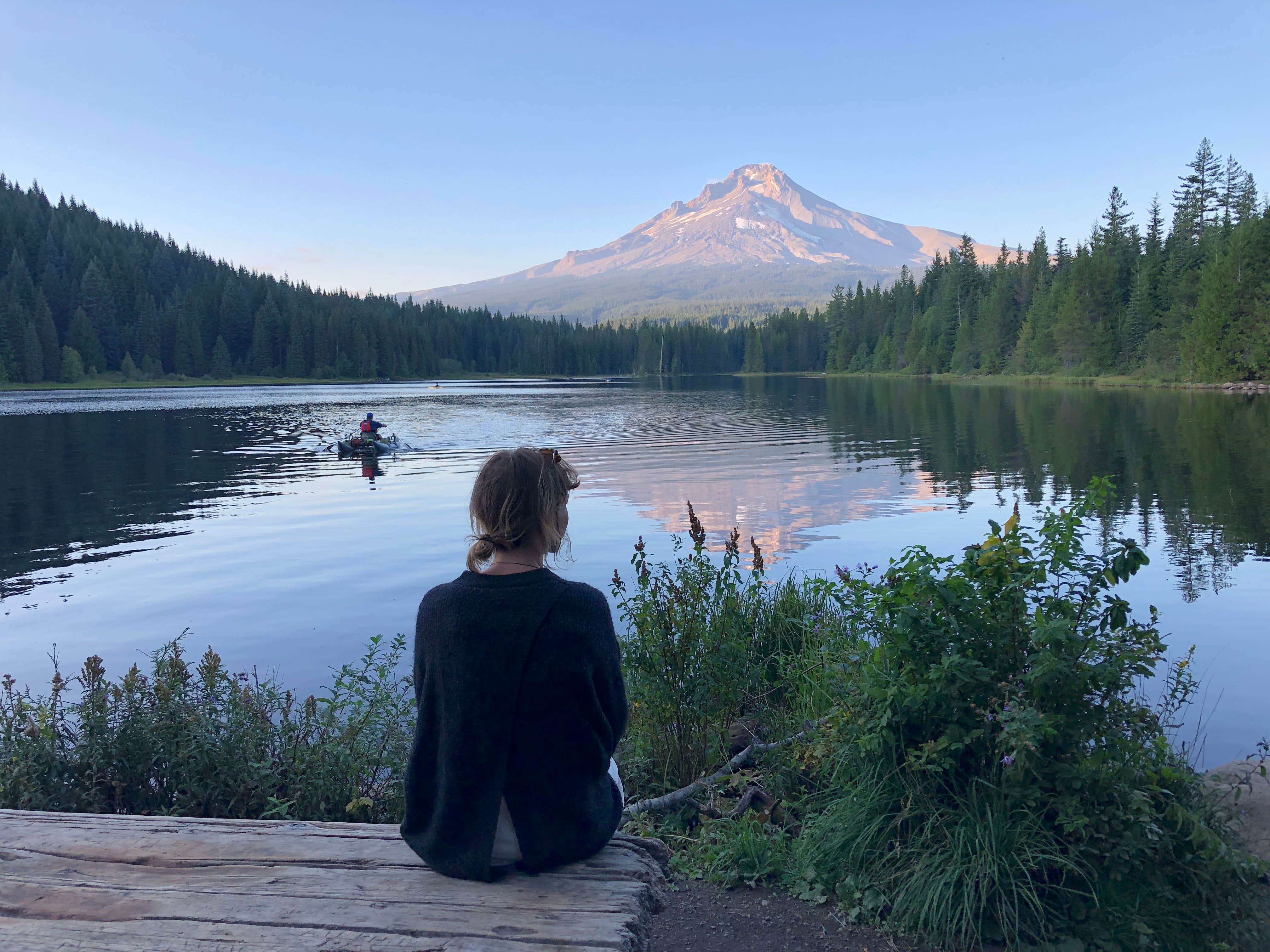 Camping near Snow Bunny Snow Park: Trillium Lake, Government Camp, Oregon