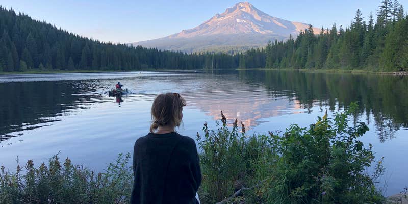 Camper submitted image from Trillium Lake