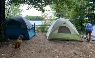 Rob M.'s photo of camping with pets at Turtle Flambeau Scenic Waters Area near Chequamegon-Nicolet NF