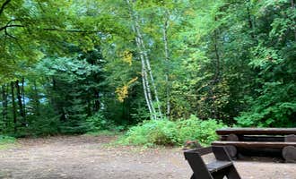 Camping near Sandy Beach Lake Campground — Northern Highland State Forest: Turtle Flambeau Scenic Waters Area, Mercer, Wisconsin