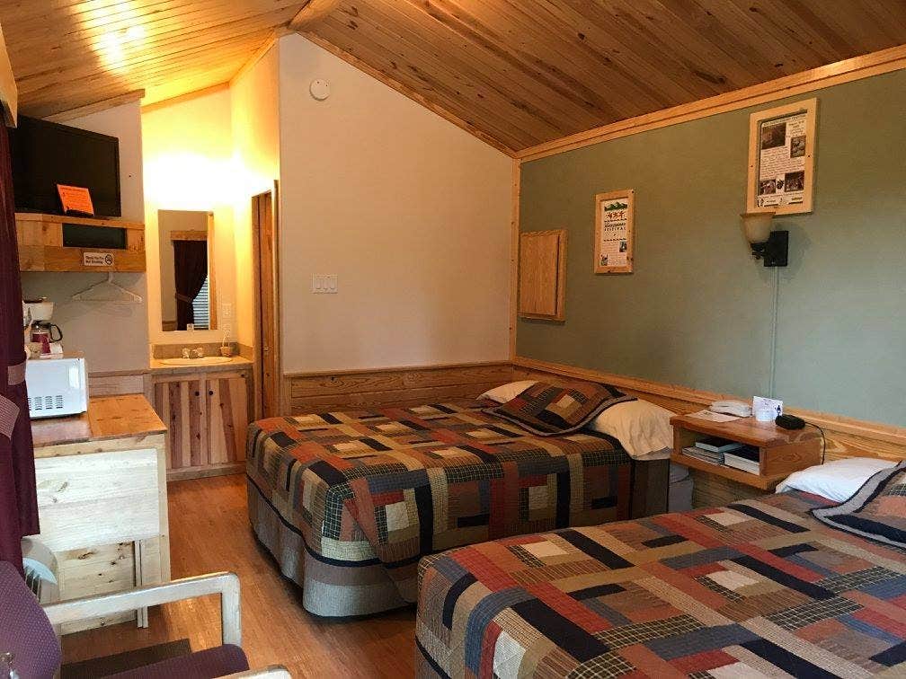 Eric D.'s photo of glamping accommodations at Trout Creek Motel & RV Park in Montana