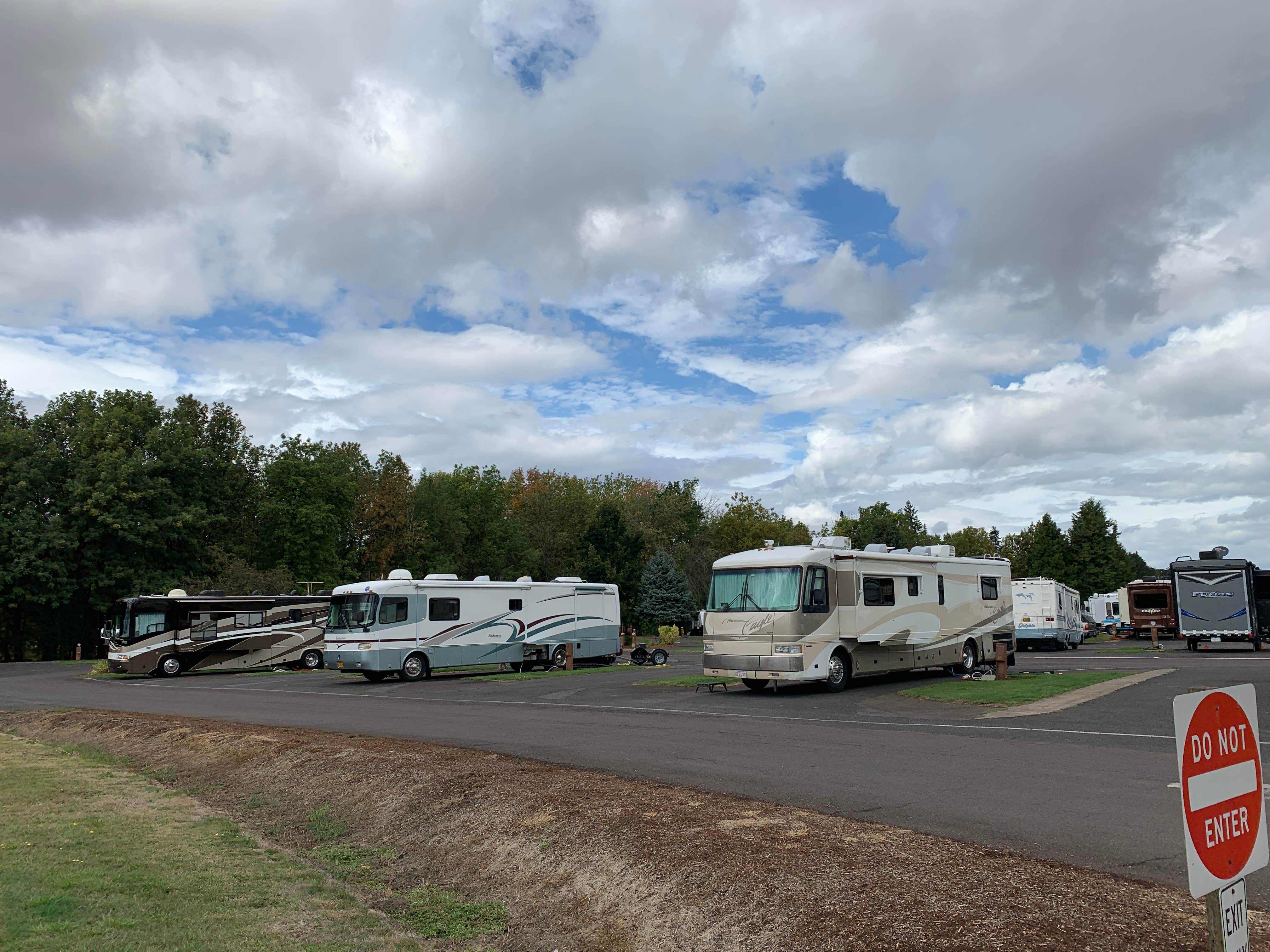 Jim J.'s photo of rv camping at Portland-Woodburn RV Park near Canby, OR