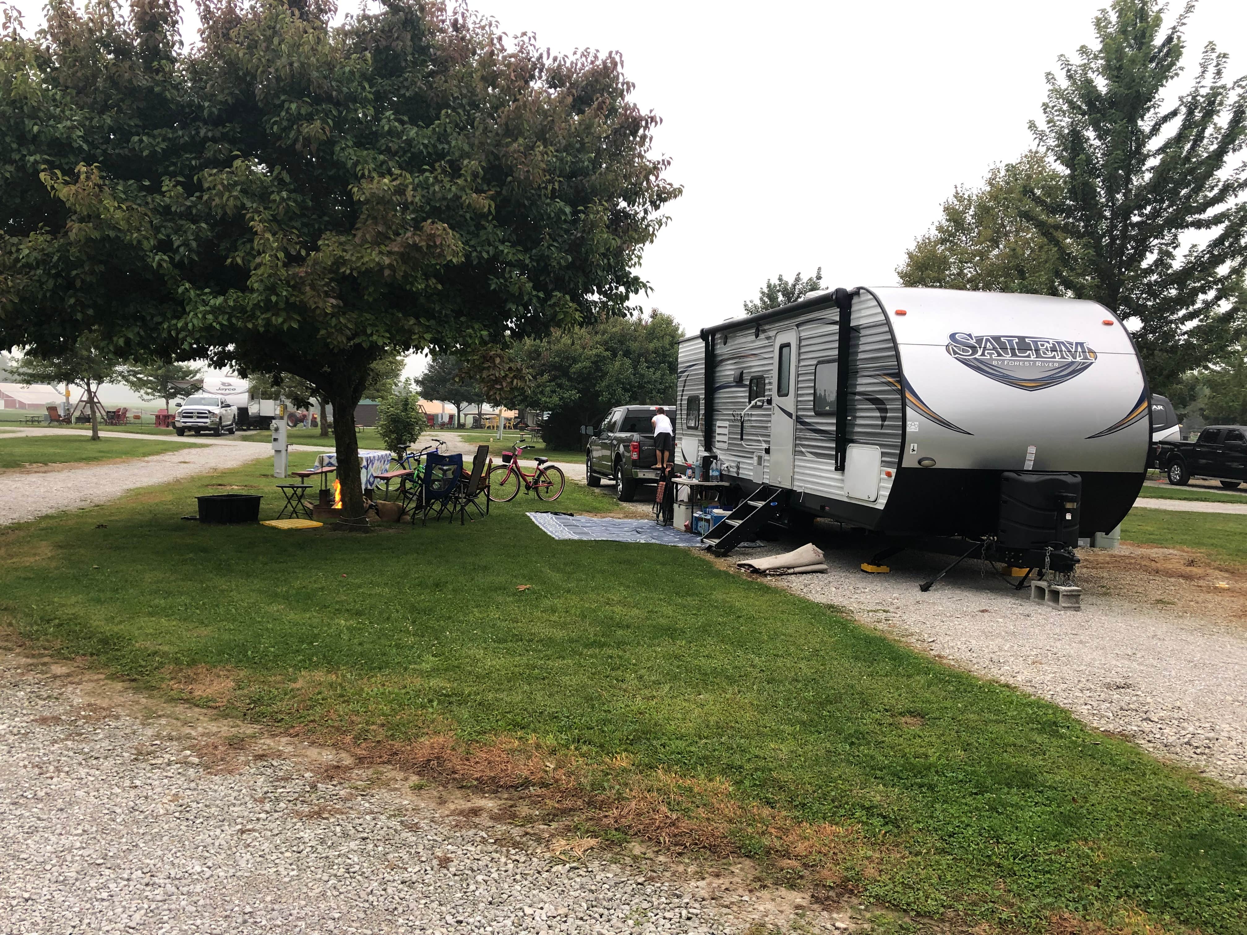 Dawn S.'s photo of rv camping at KOA Campground Shelby near Bucyrus, OH