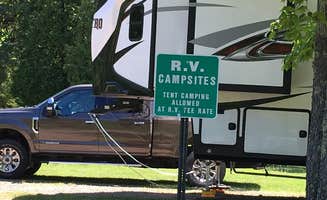 Janet R.'s photo of rv camping at Little Sand Bay Recreation Area near Apostle Islands National Lakeshore