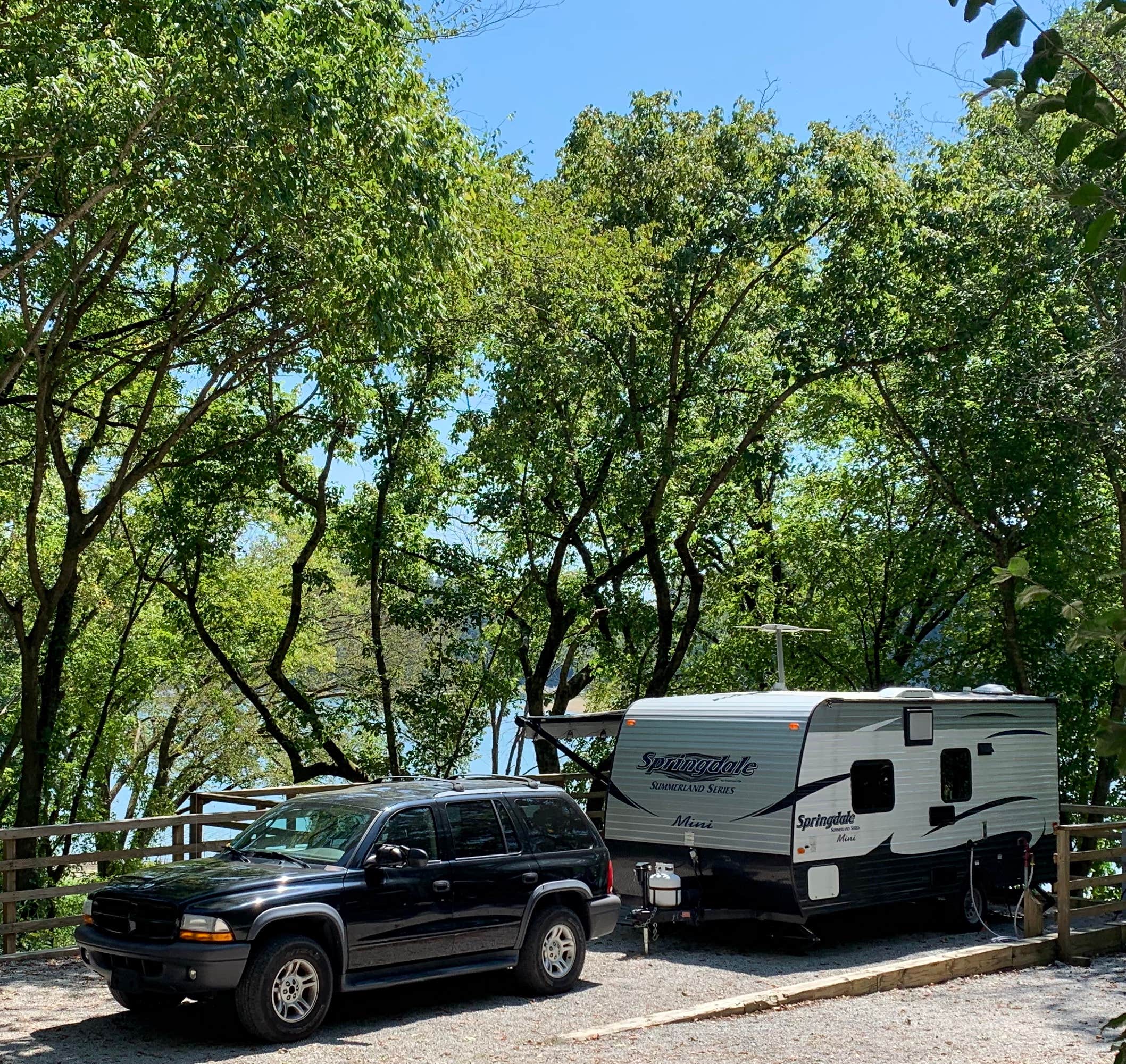 Tina F.'s photo of rv camping at Fishing Creek - Lake Cumberland near Liberty, KY