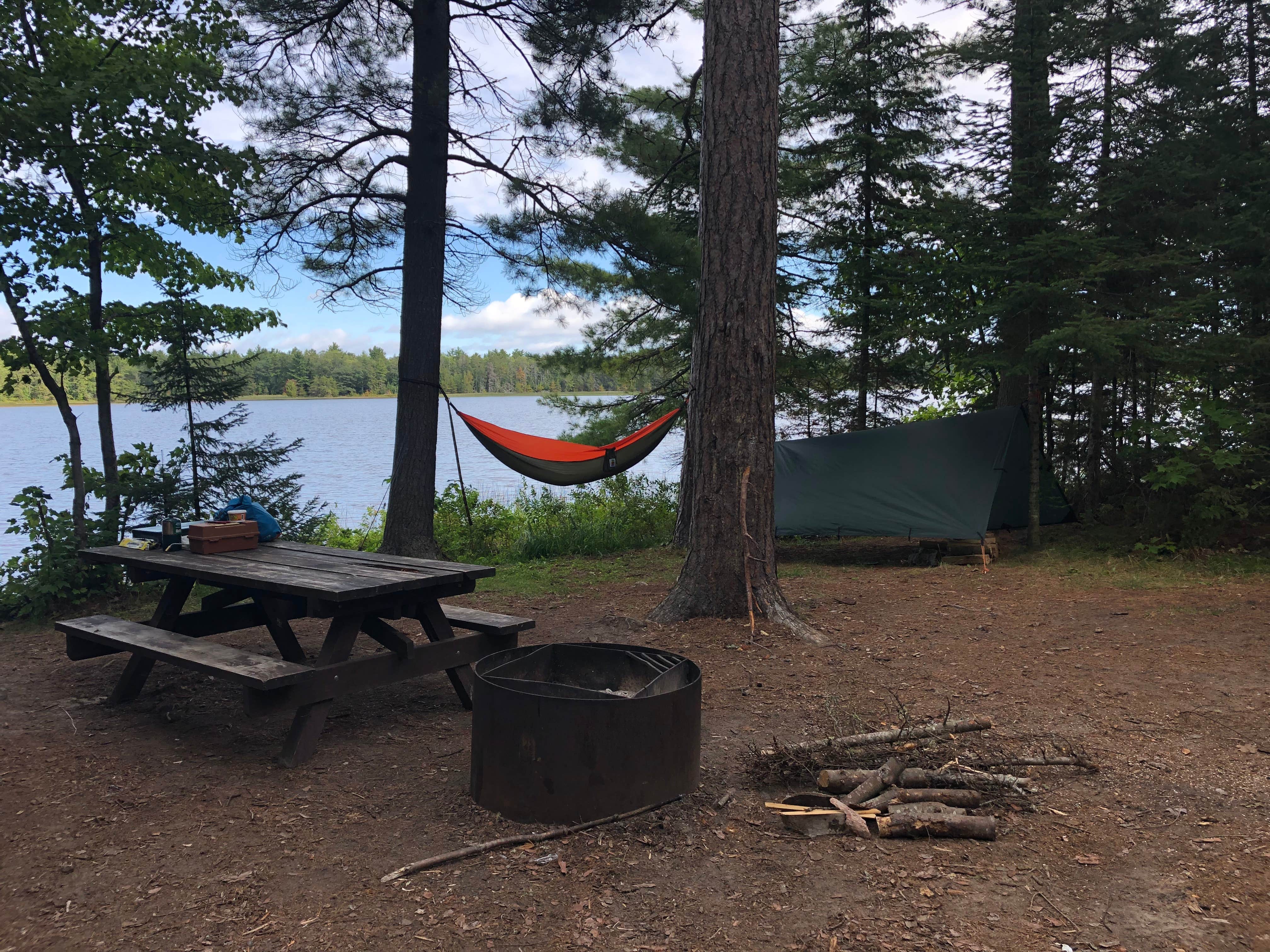 Kate K.'s photo at Bodi Lake State Forest Campground near Paradise, MI