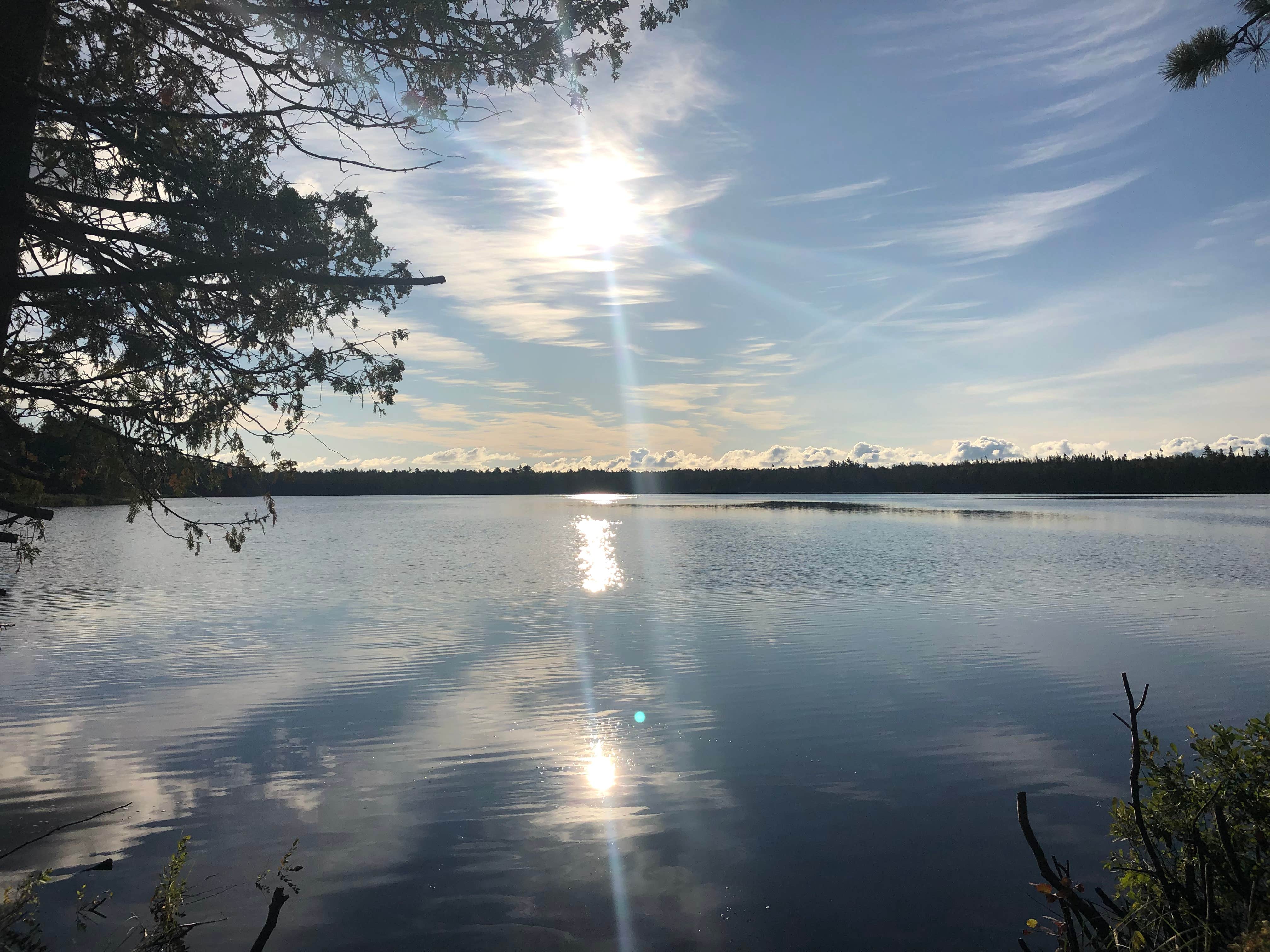 Camper-submitted photo at Bodi Lake State Forest Campground near Paradise, MI