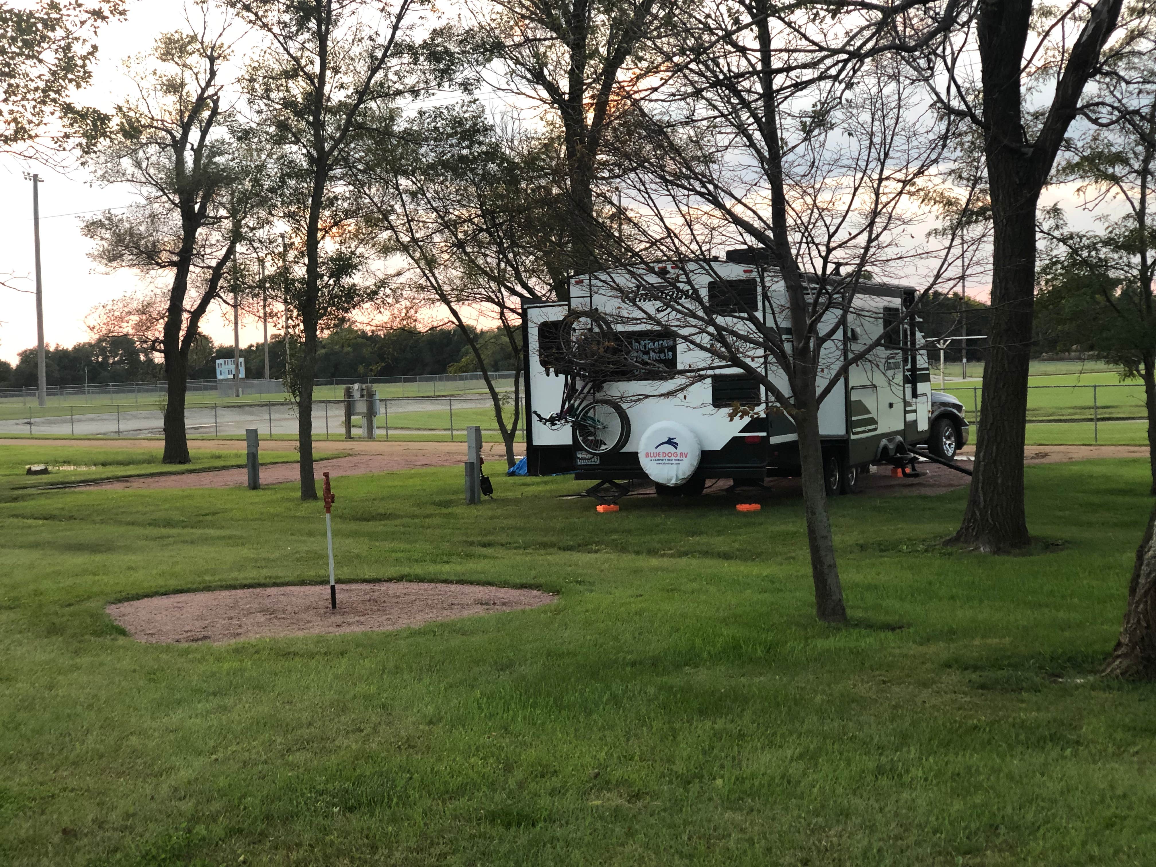 8wheels8paws's photo of rv camping at Stickney City Park near Mitchell, SD