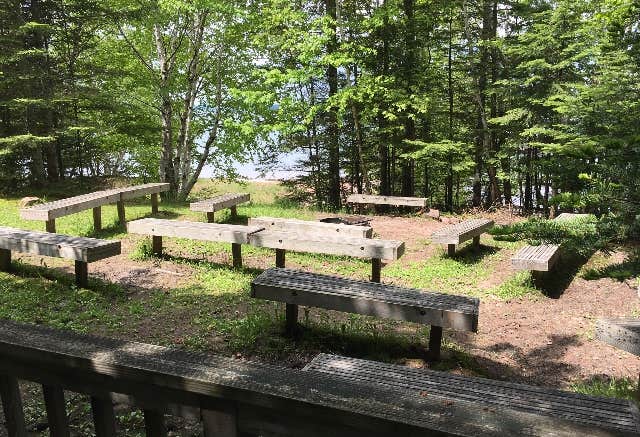 Camper-submitted photo at Stockton Island - Campsite — Apostle Islands National Lakeshore near Saxon, WI