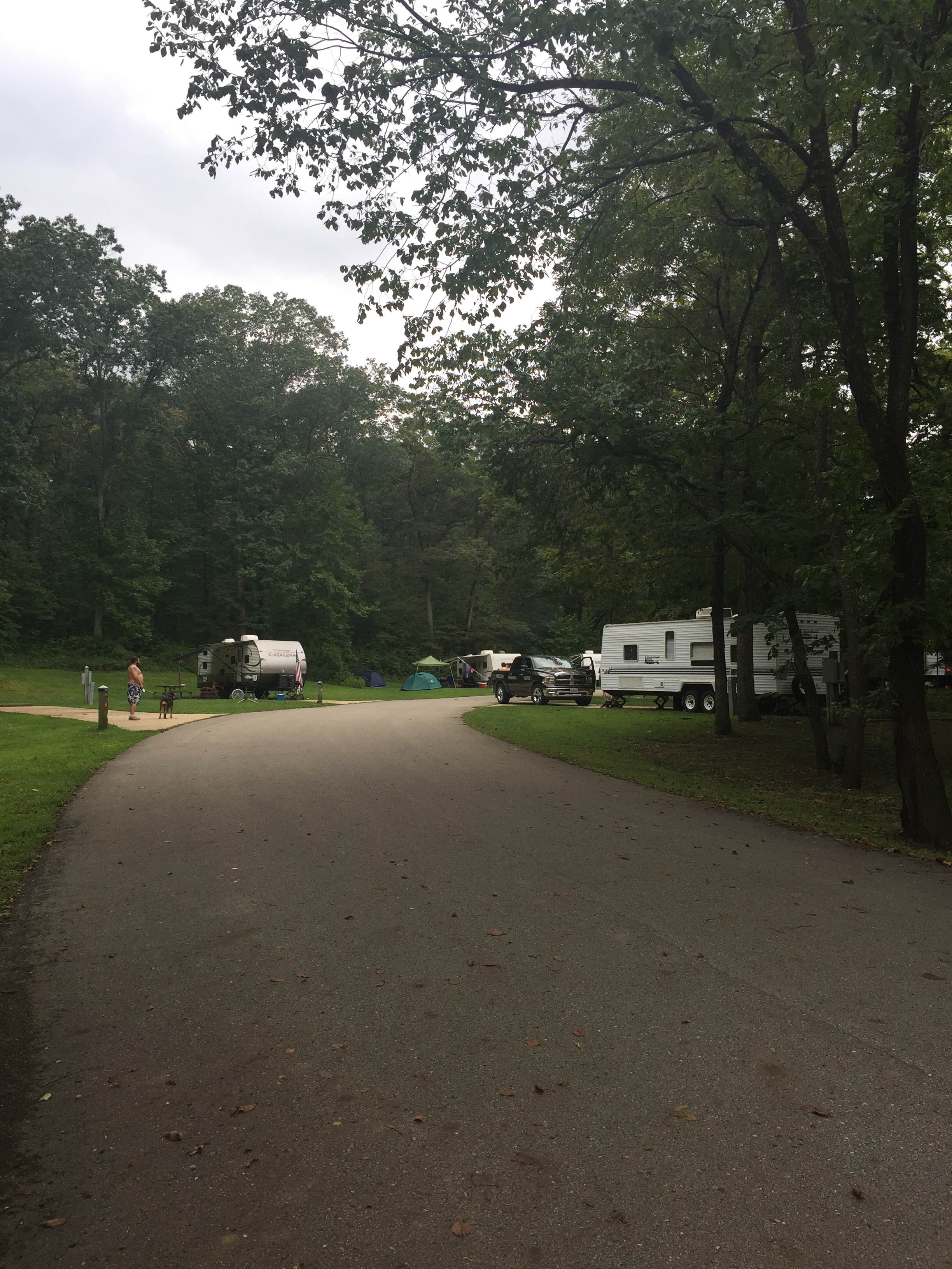 Angela H.'s photo of rv camping at Onondaga Cave State Park Campground near Steelville, MO