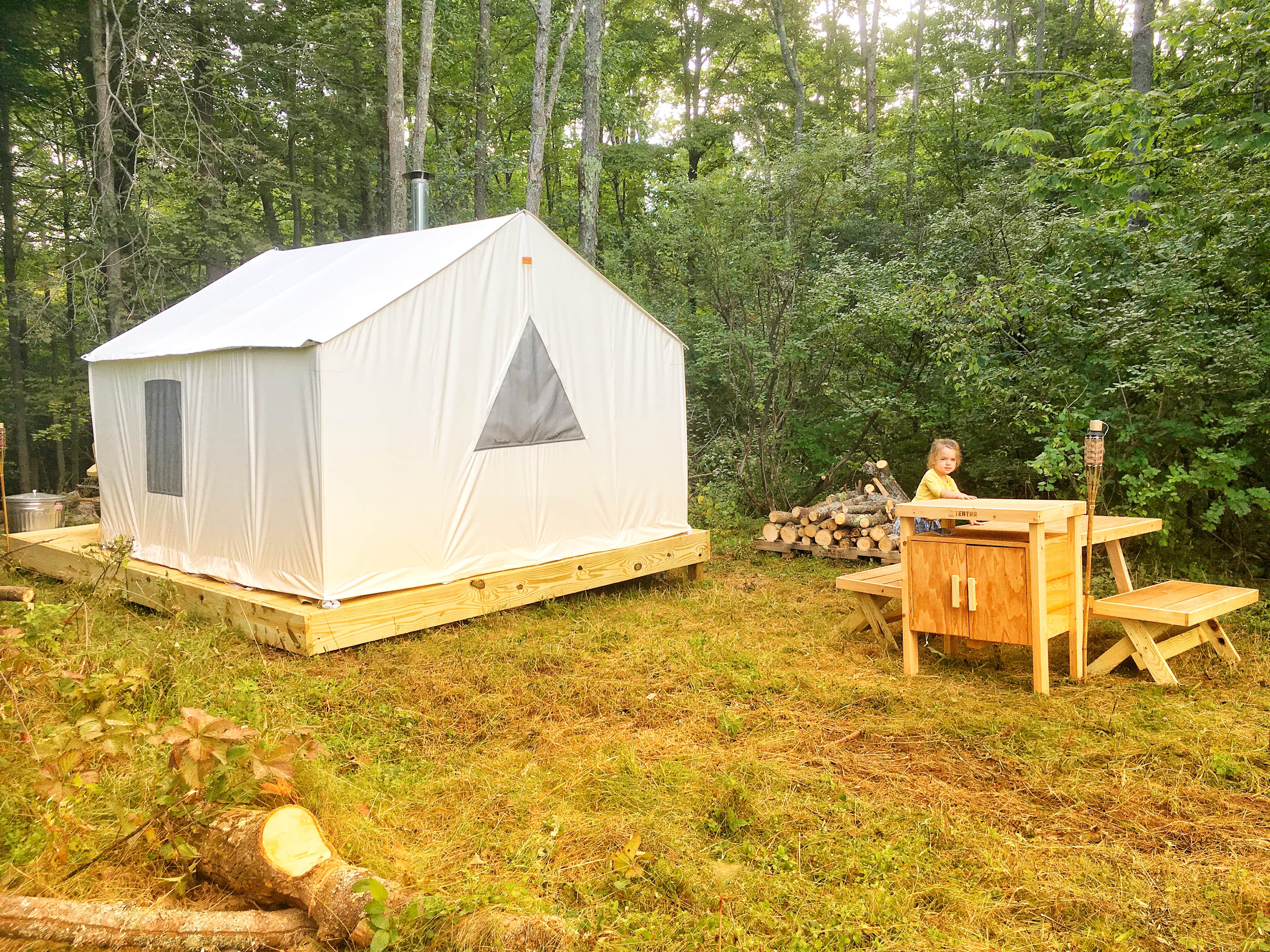 The Dyrt's photo at Living Water Campsites: Ski N' Zip 1 near West Stockbridge, MA