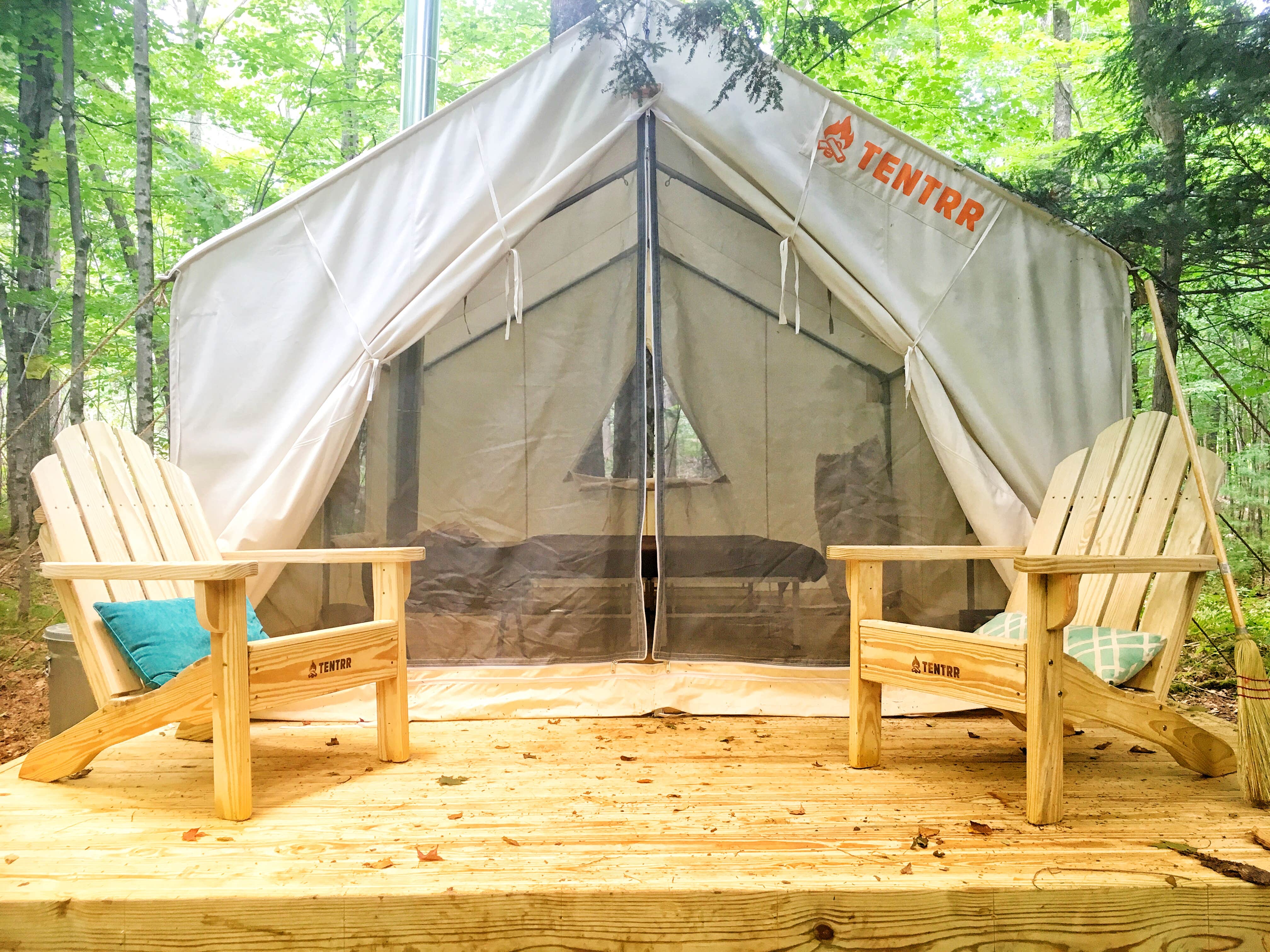 The Dyrt's photo at Living Water Campsites: Ski N' Zip 2 near West Stockbridge, MA