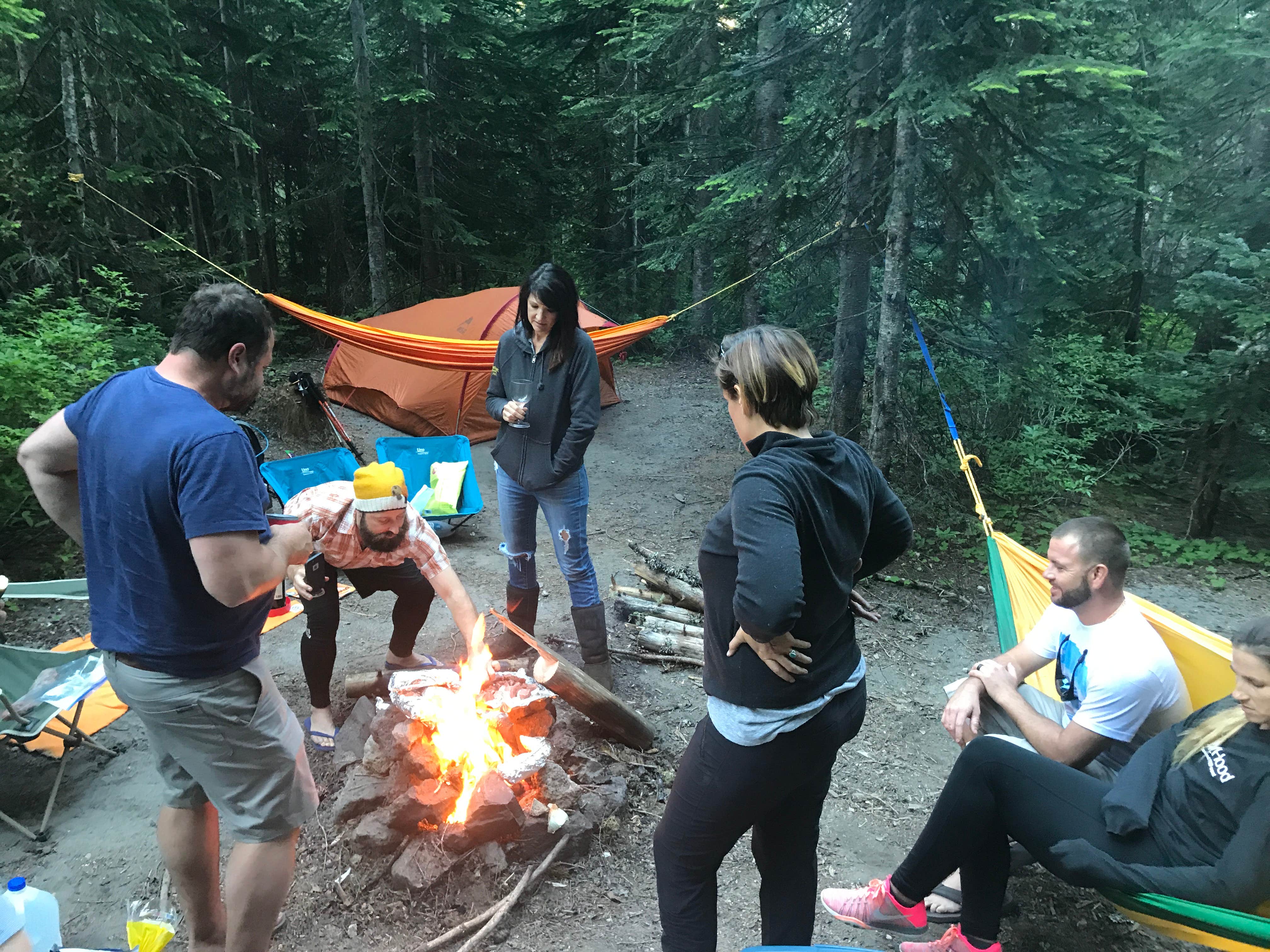 Camper submitted image from Climber's Bivouac Campground - 4