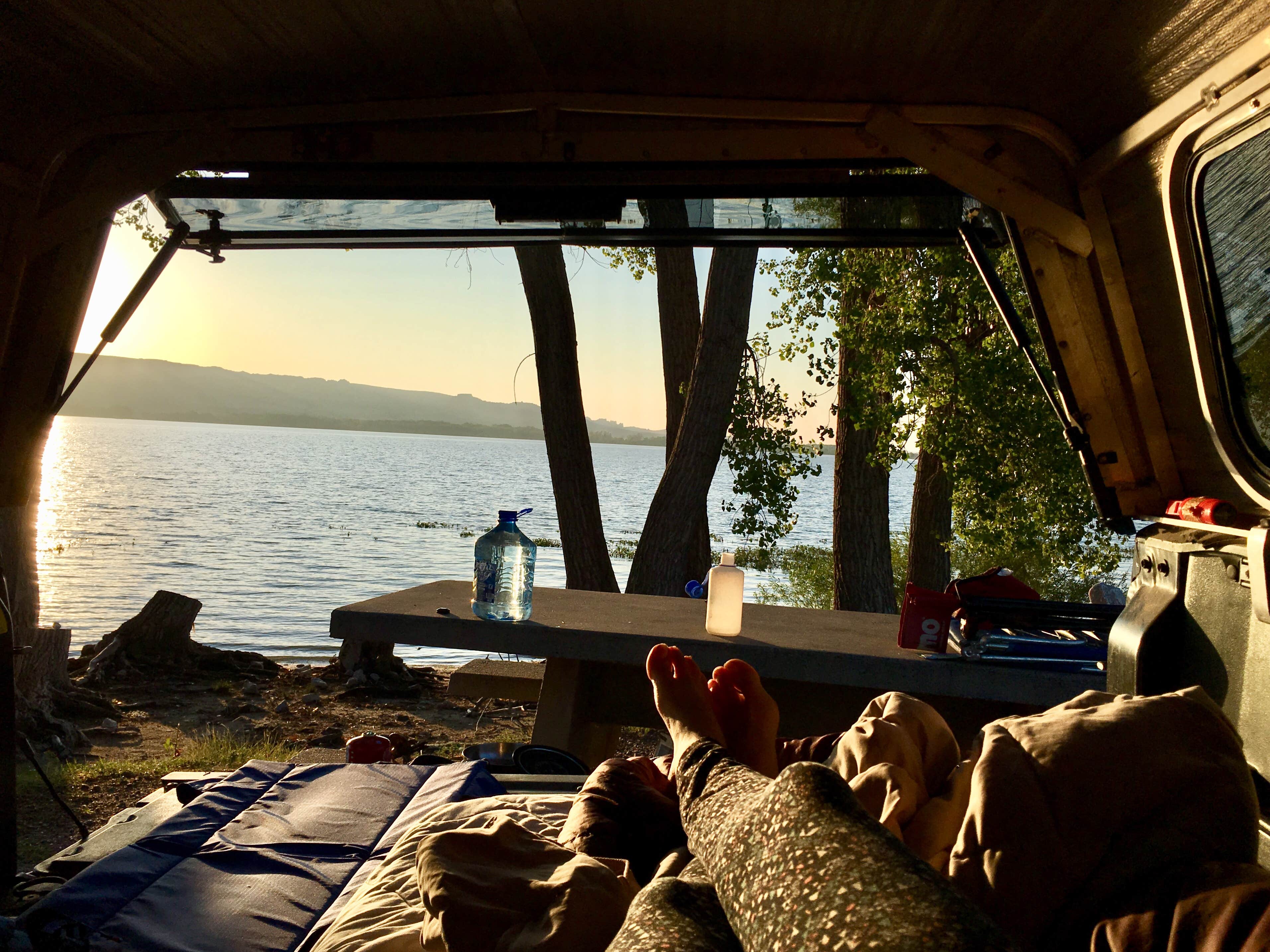 Camping near Pioneer Park: Hawk Springs State Recreation Area, Gering, Wyoming