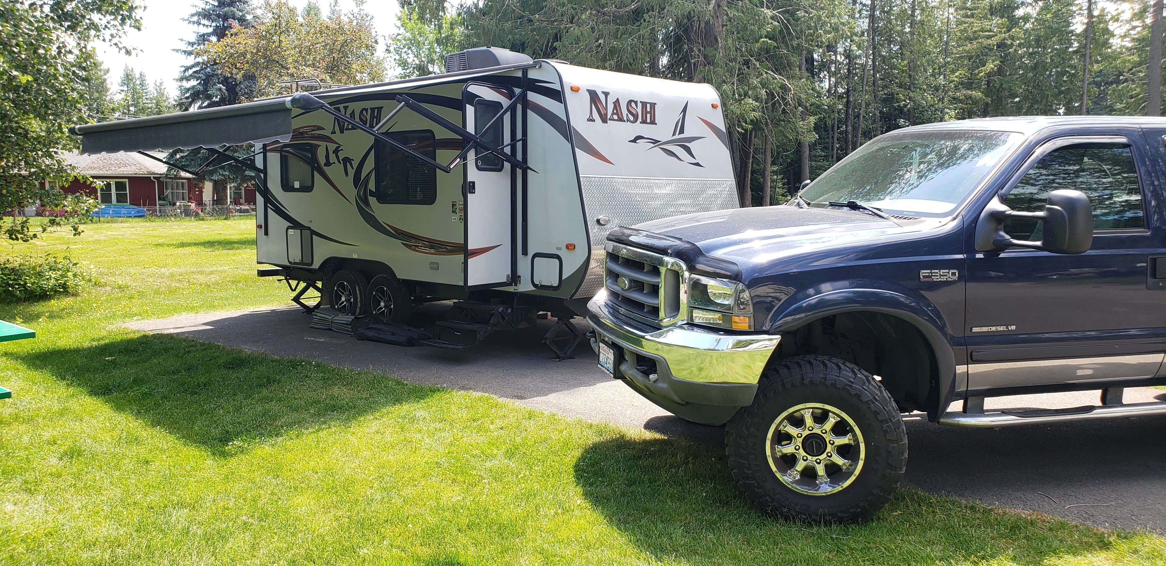 Christon  C.'s photo of rv camping at Bonner County Fairgrounds near Kootenai, ID