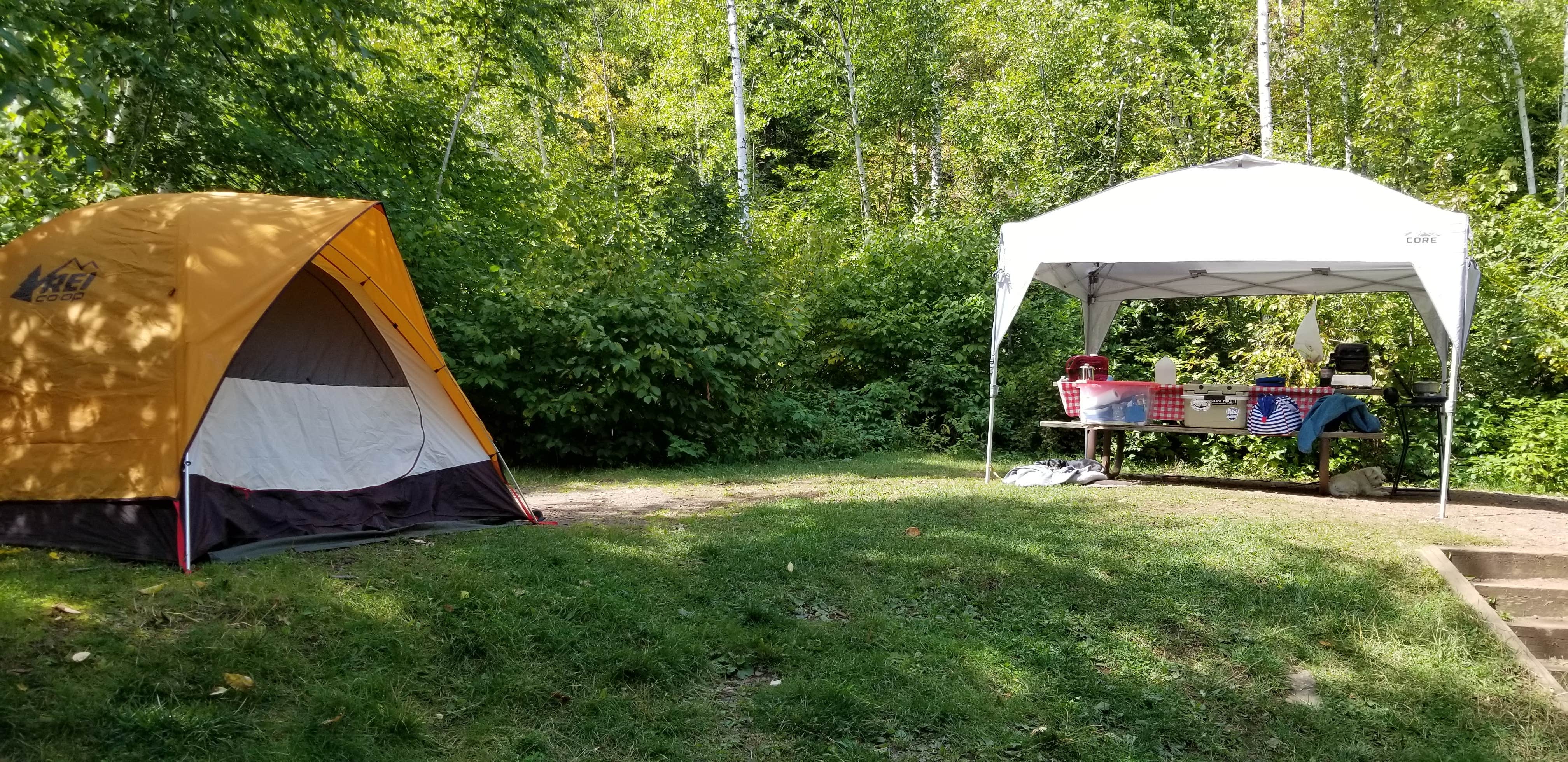 Katrin M.'s photo at Baptism River Campground — Tettegouche State Park near Finland, MN