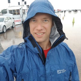 Of course it rains while in Lincoln.  But I was prepared and stayed dry!