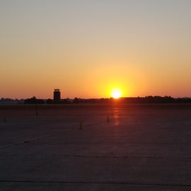 Sunrise over Lincoln Air Park