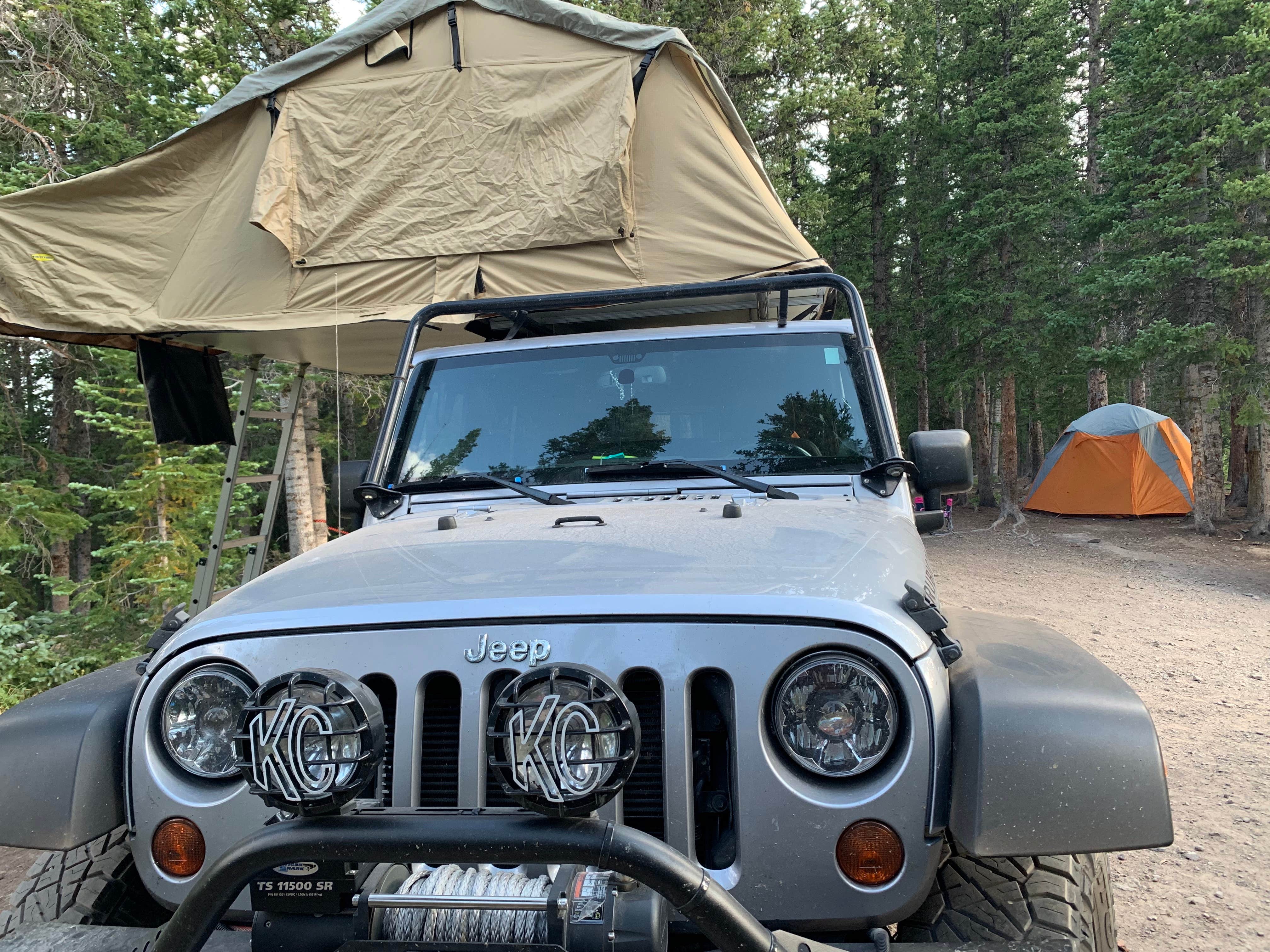 Ethan M.'s photo of tent camping at Alta Lakes Campground (Dispersed) near Ophir, CO