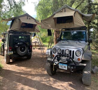 Camper-submitted photo from Dakota Terraces Campground — Ridgway State Park