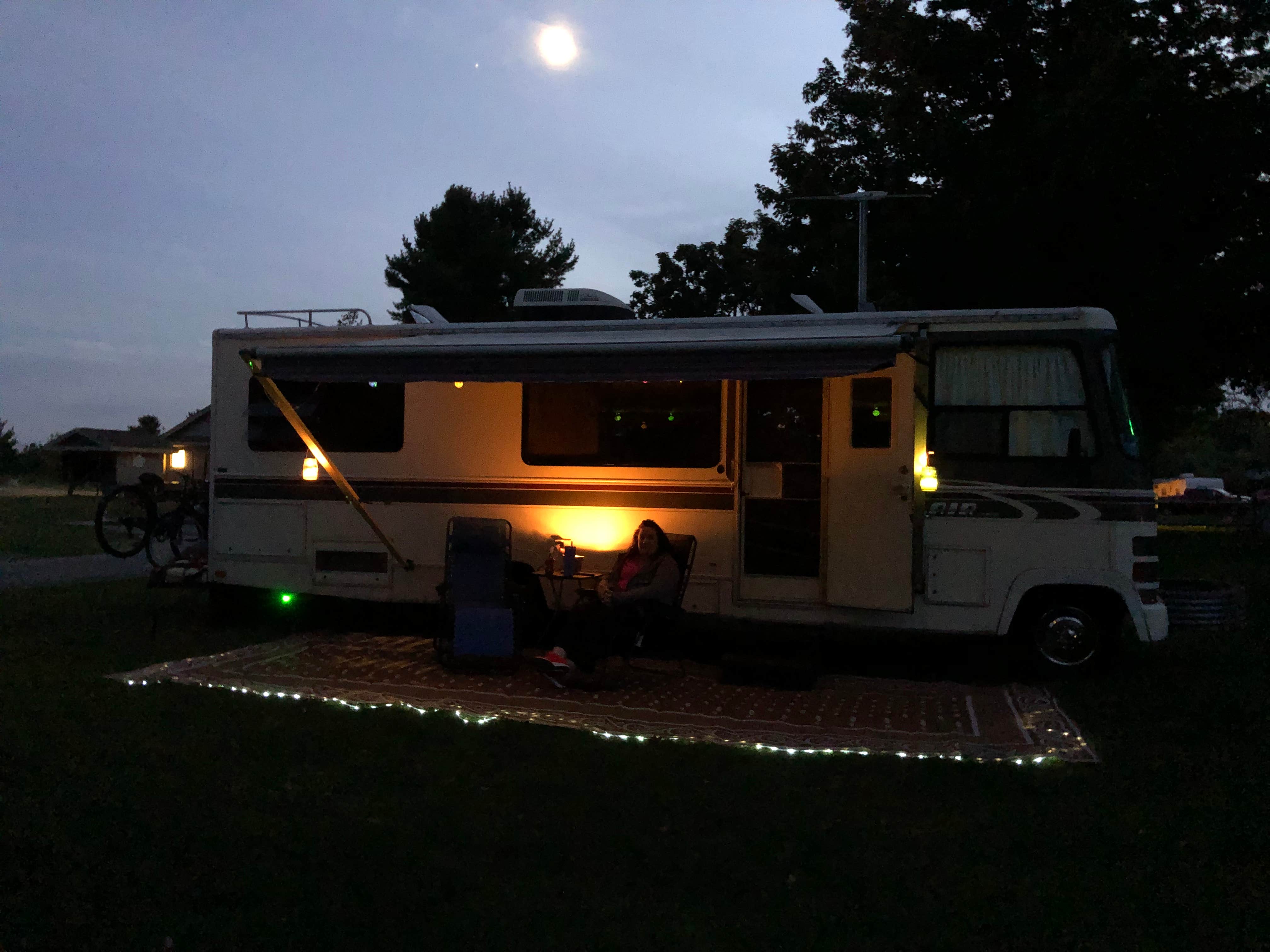 Brion T.'s photo of rv camping at Tawas Point State Park Campground near Port Austin, MI