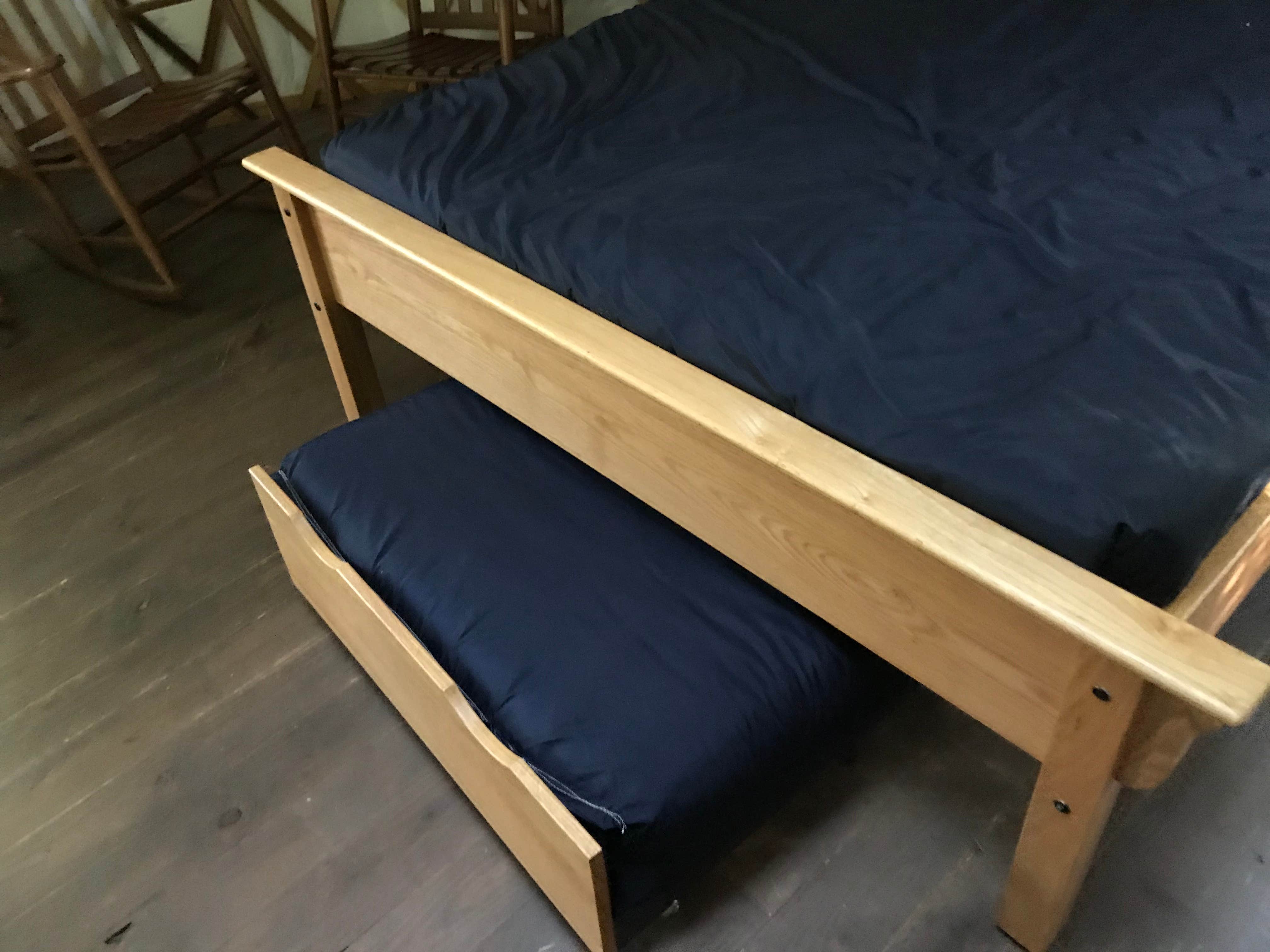 Katie M.'s photo of glamping accommodations at Fairy Stone State Park Campground near Cloverdale, VA