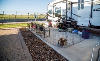 Allie S.'s photo of camping with pets at COTA RV Park near Austin, TX