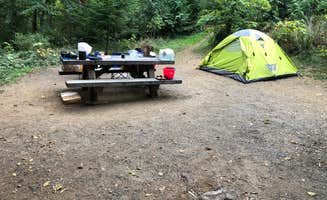 Justin P.'s photo of tent camping at Keenig Creek Campground near Netarts, OR