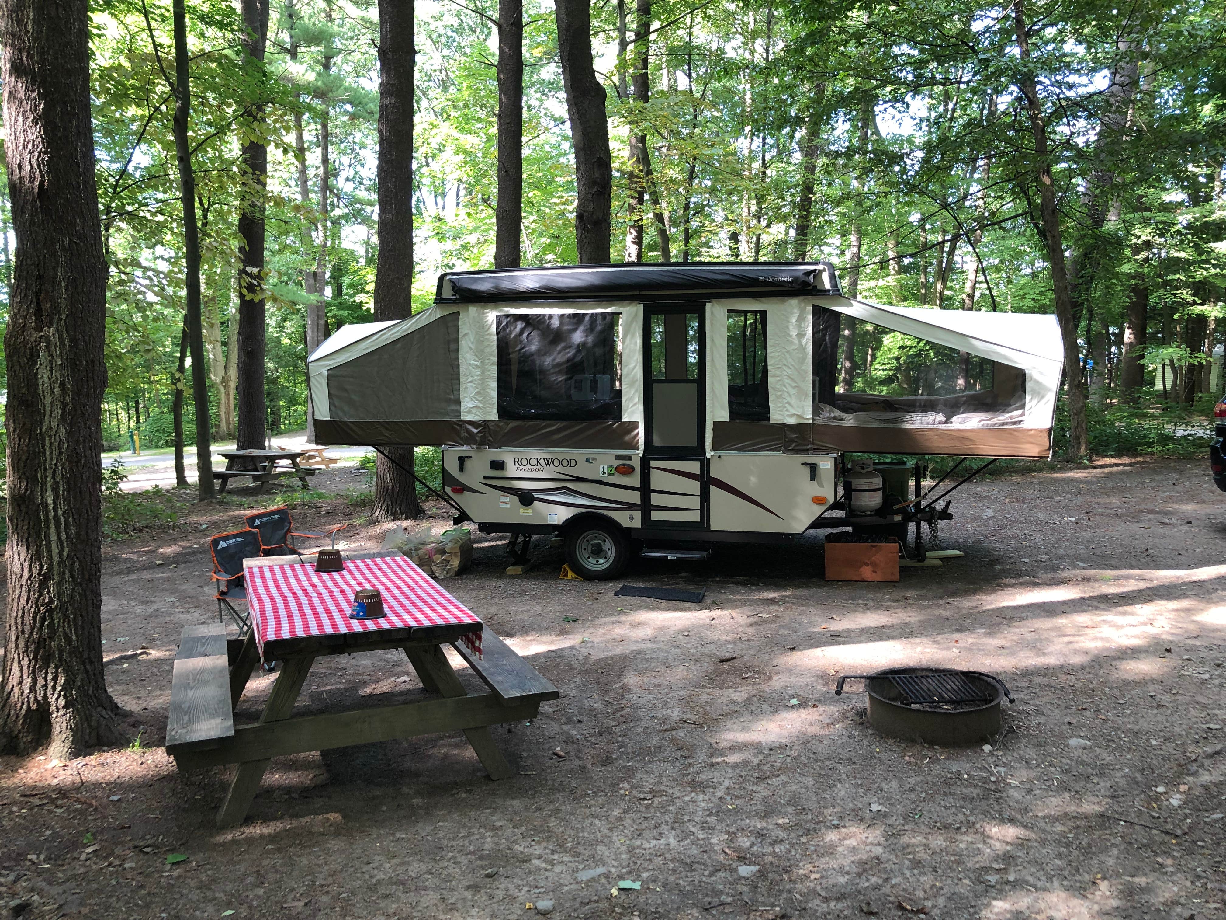 Steve W.'s photo of rv camping at Taughannock Falls State Park Campground near Geneva, NY