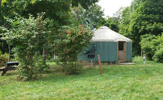 Jean C.'s photo of tent camping at Boston Harbor Islands State Park Campground near North Andover, MA