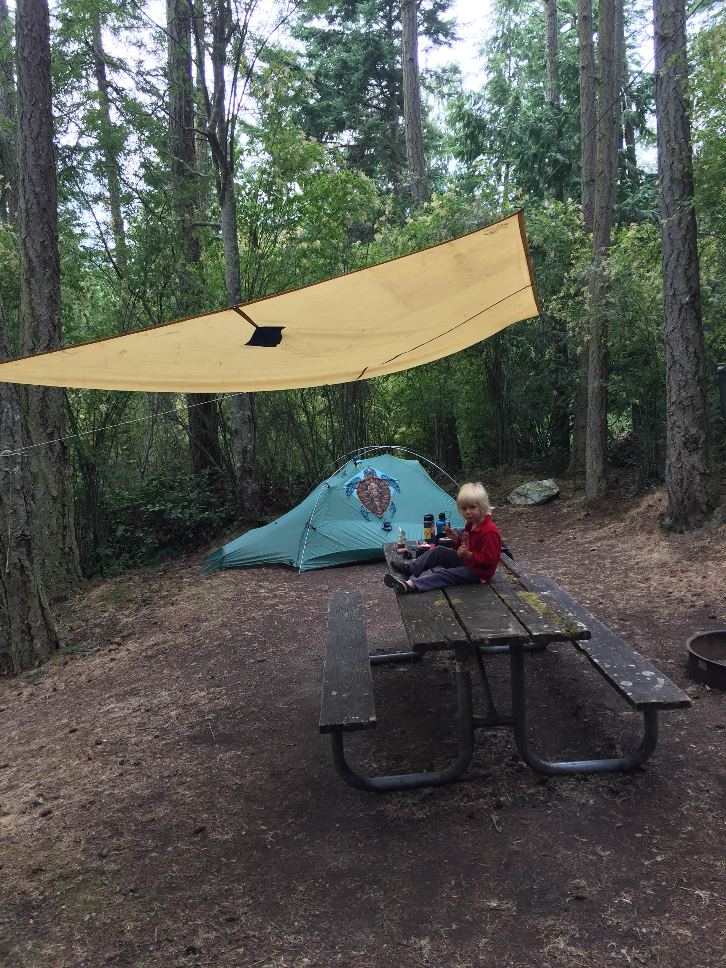 Travis D.'s photo at Deception Pass State Park Campground near Bow, WA