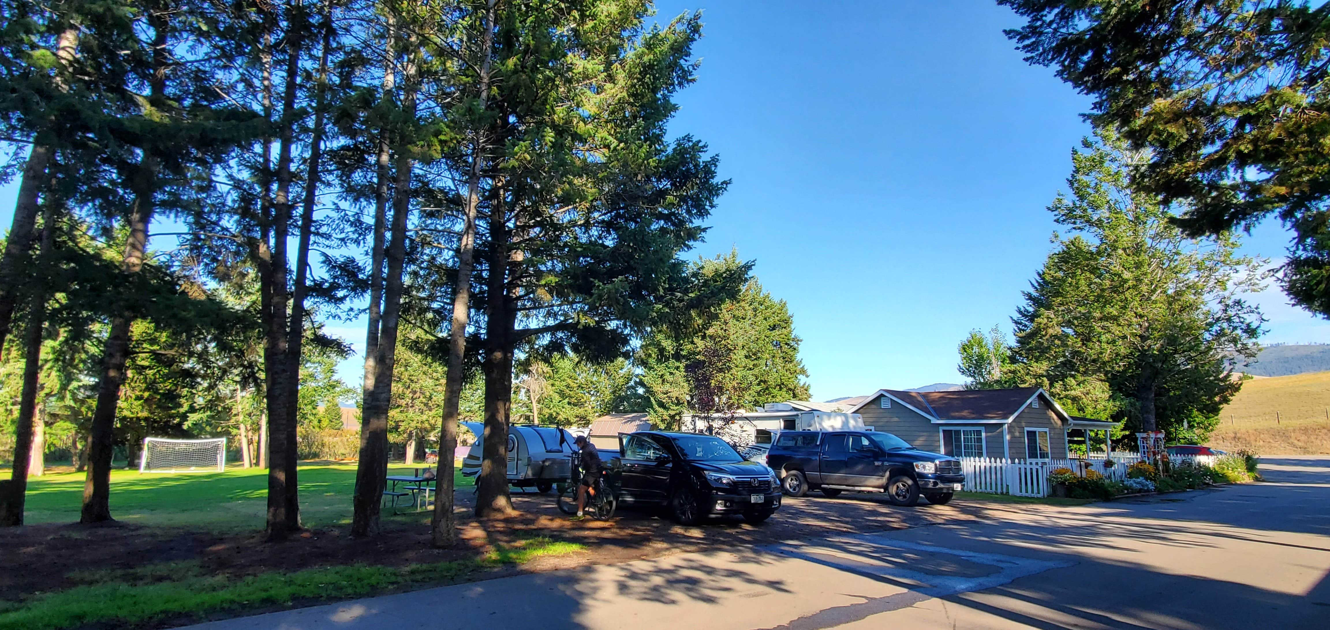 Camper-submitted photo at Jim & Mary's RV Park near Lolo, MT