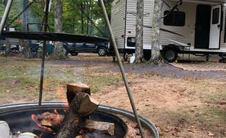 Katilyn P.'s photo of rv camping at Twin Lakes State Park Campground near Hubbell, MI