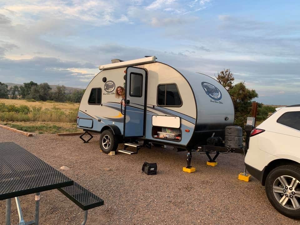 Laura H.'s photo of rv camping at Indian Paintbrush Campground—Bear Creek Lake Park near Wheat Ridge, CO