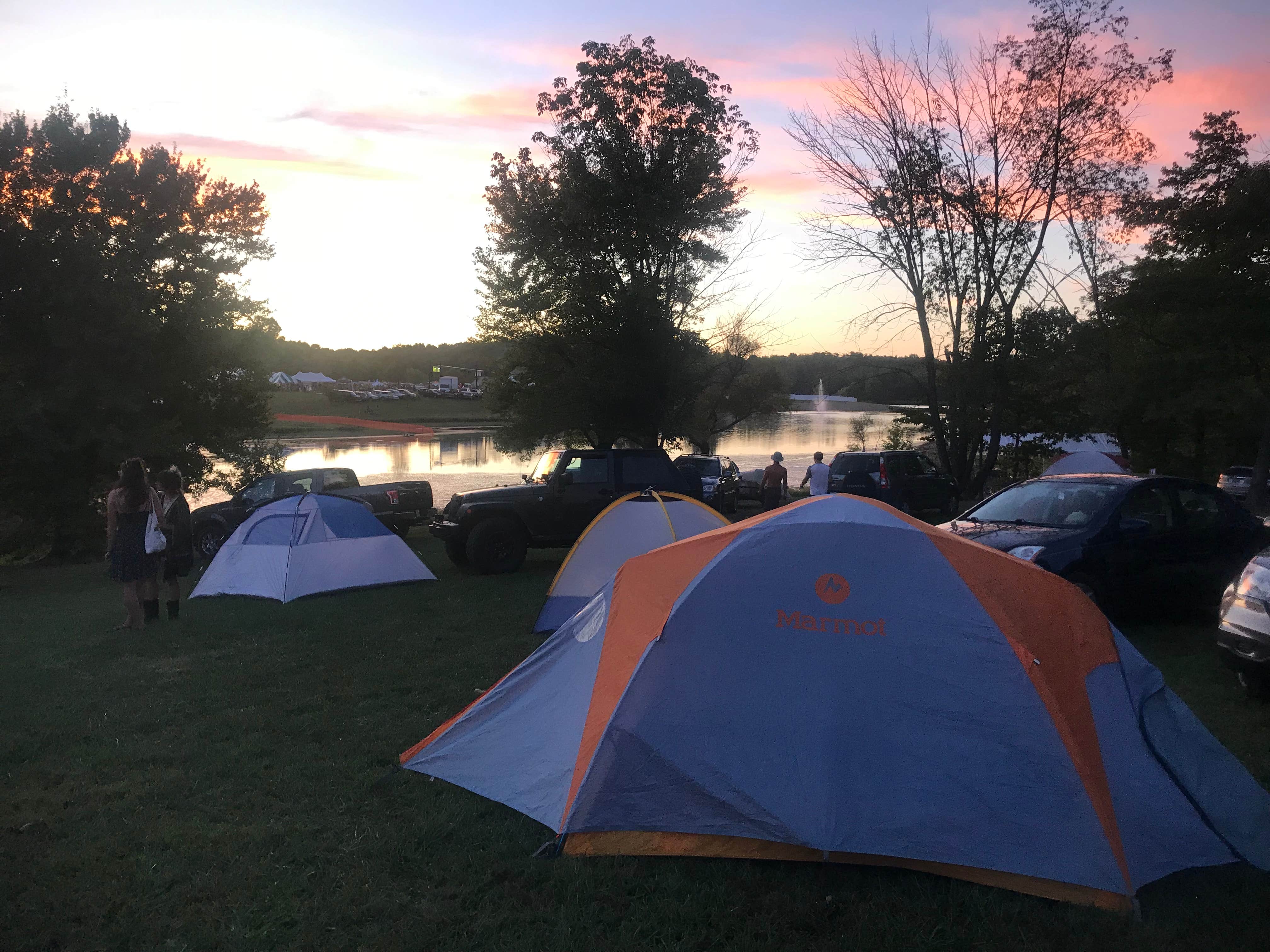 Camper-submitted photo at Lake Snowden Campground - Hocking College near Athens, OH