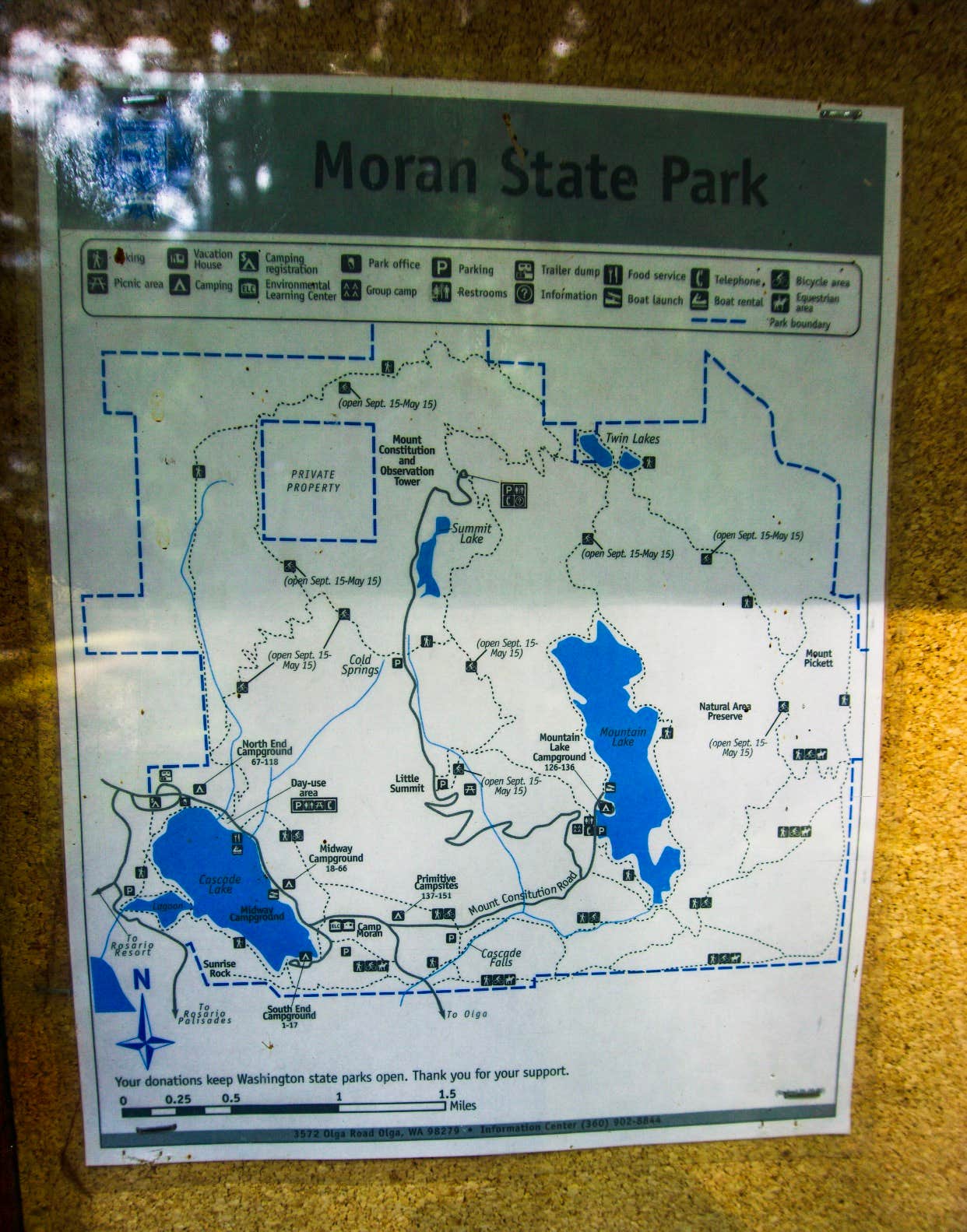 Camper submitted image from Southend Campground — Moran State Park - 5