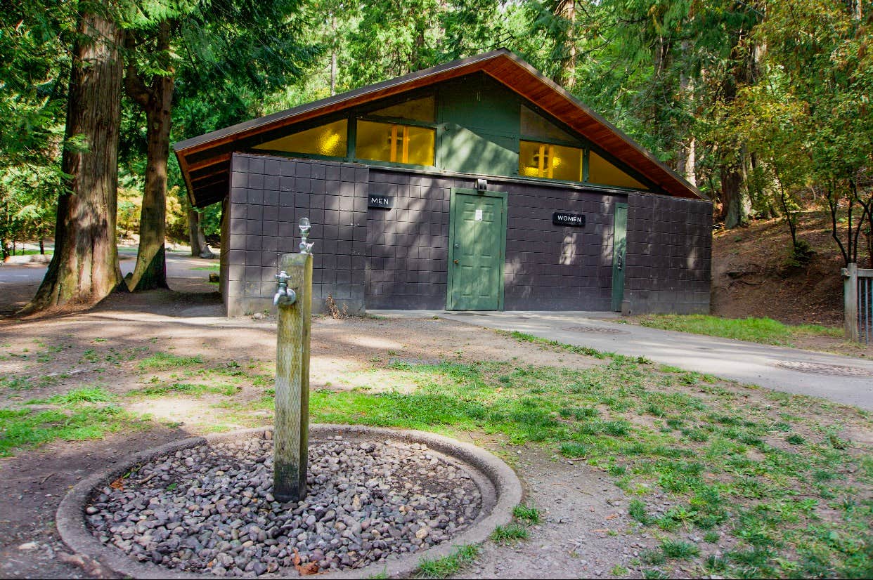 Amanda  W.'s photo of glamping accommodations at Southend Campground — Moran State Park near Maple Falls, WA