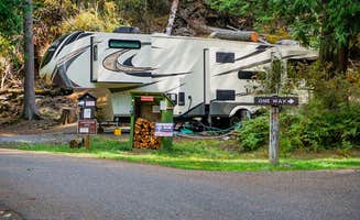 Amanda W.'s photo of rv camping at Southend Campground — Moran State Park near Point Roberts, WA