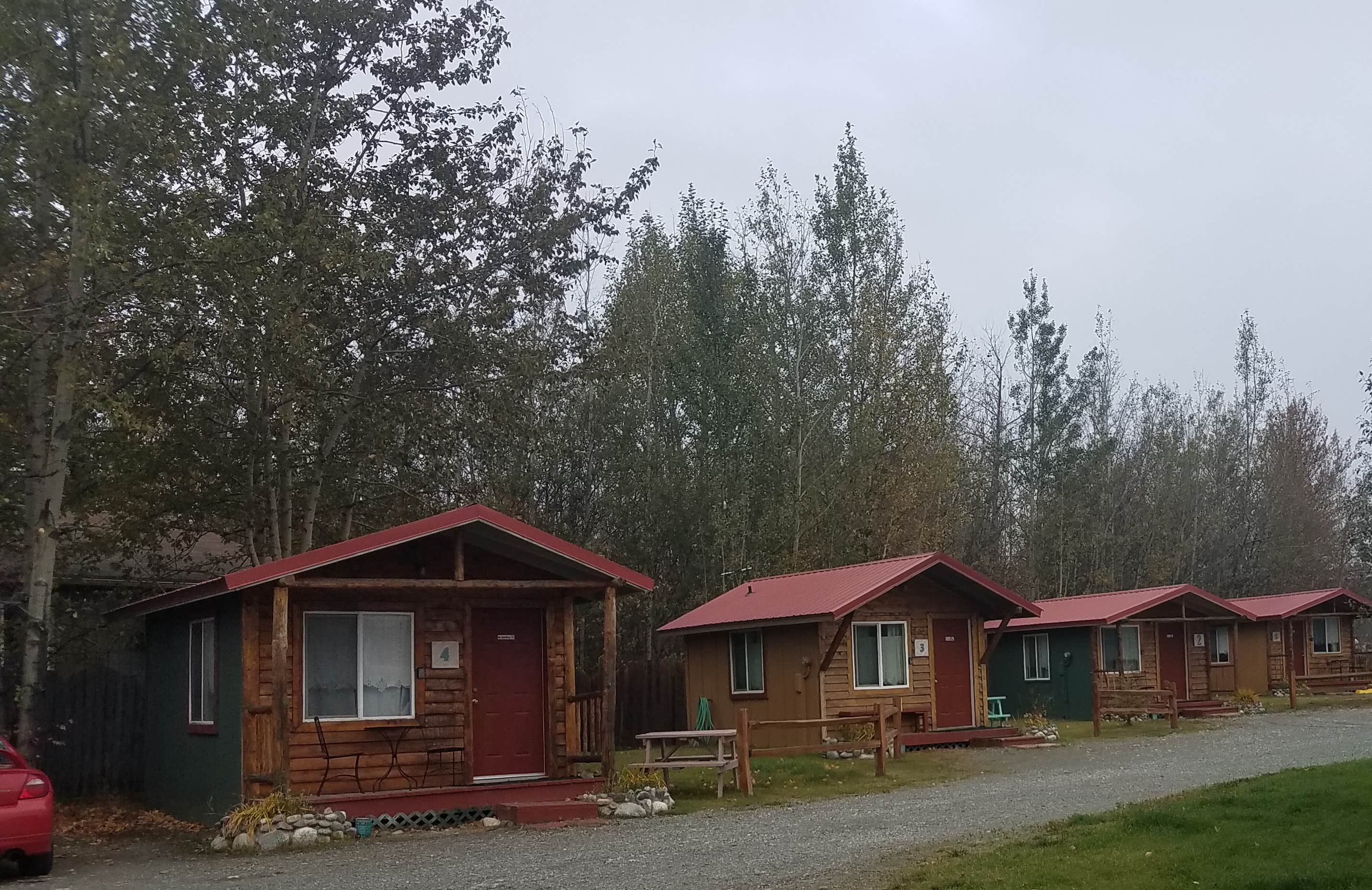 Shadara W.'s photo of a cabin at Anchorage N KOA Journey near Girdwood, AK