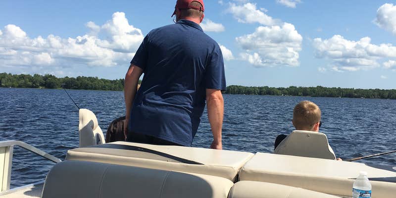 Camper submitted image from Log Cabin Resort and Campground, llc