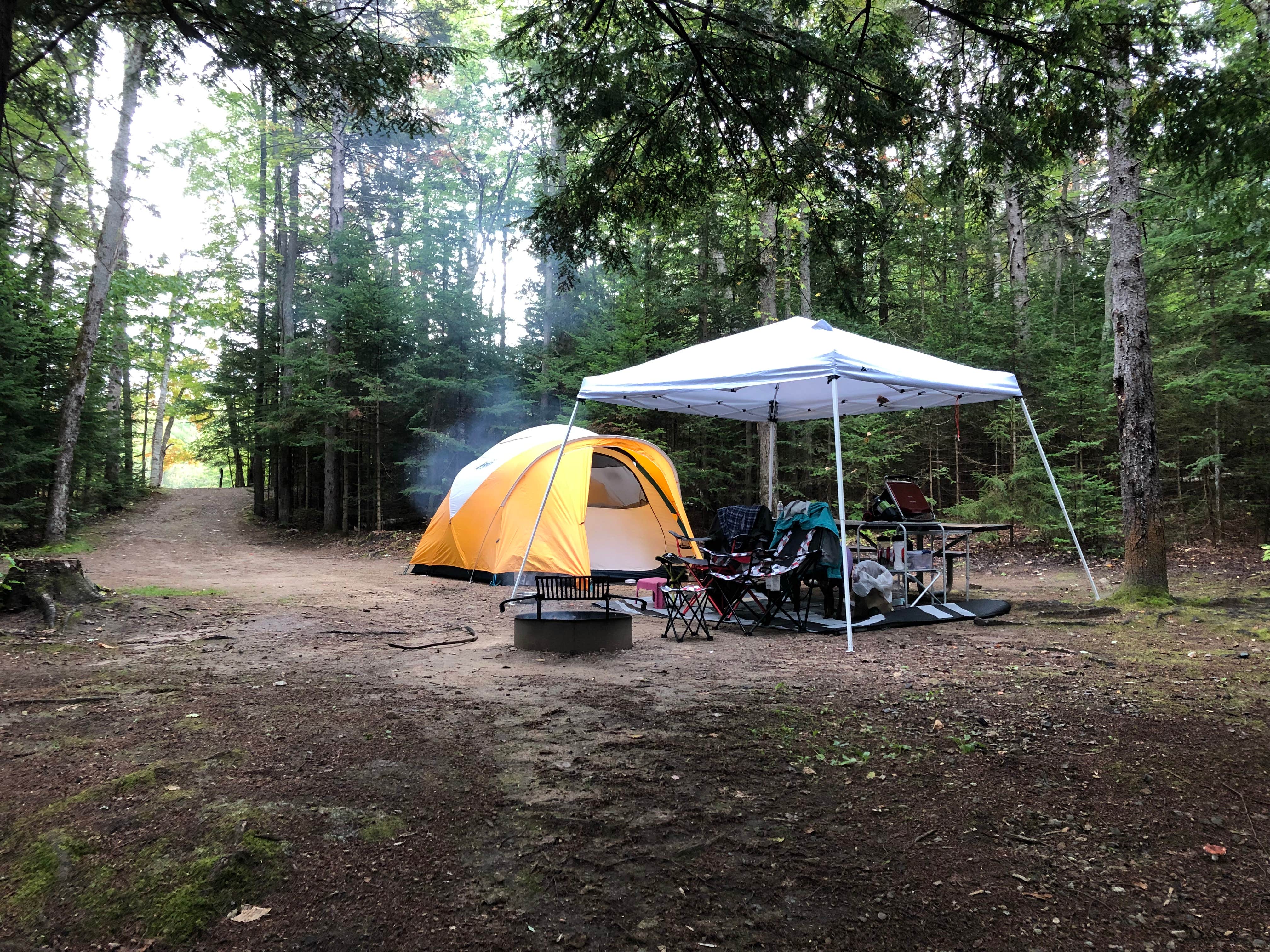 Camper-submitted photo at Moose Brook State Park Campground in New Hampshire