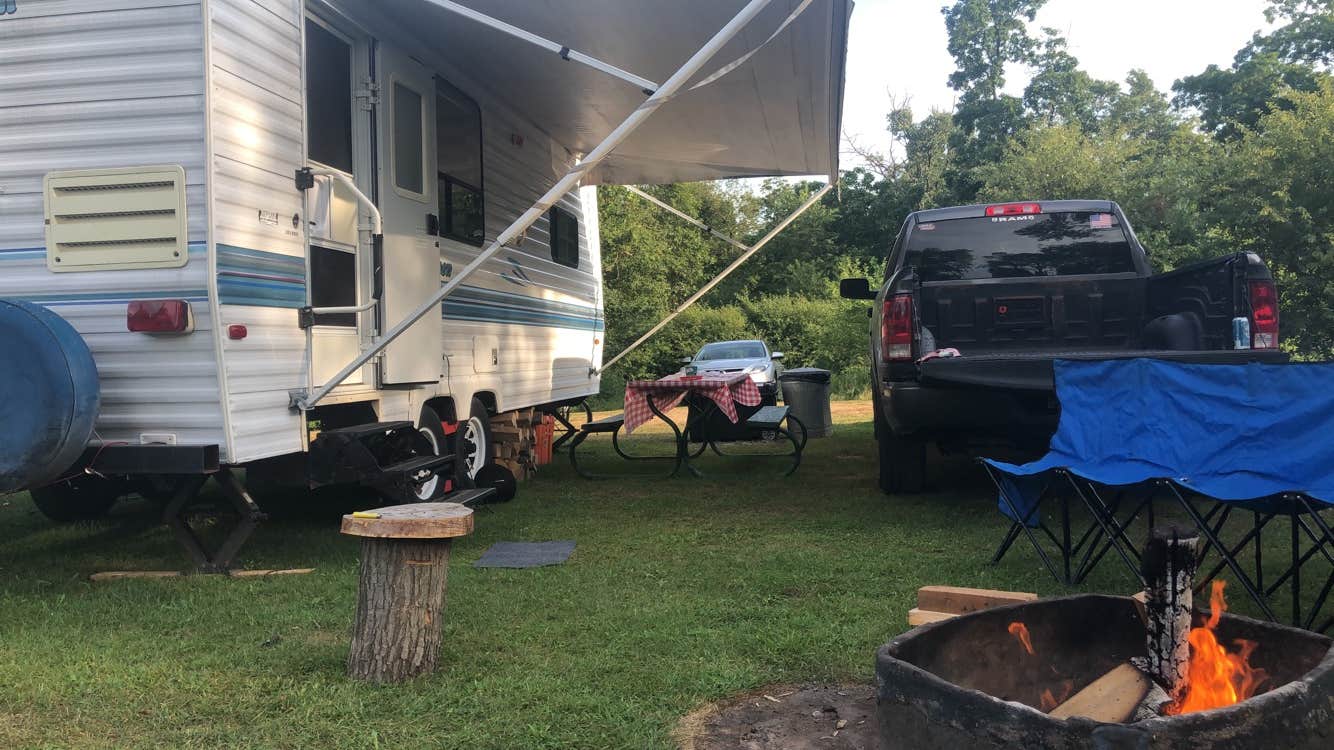 Kelly B.'s photo at Willow Mill Campsite LLC near Portage, WI