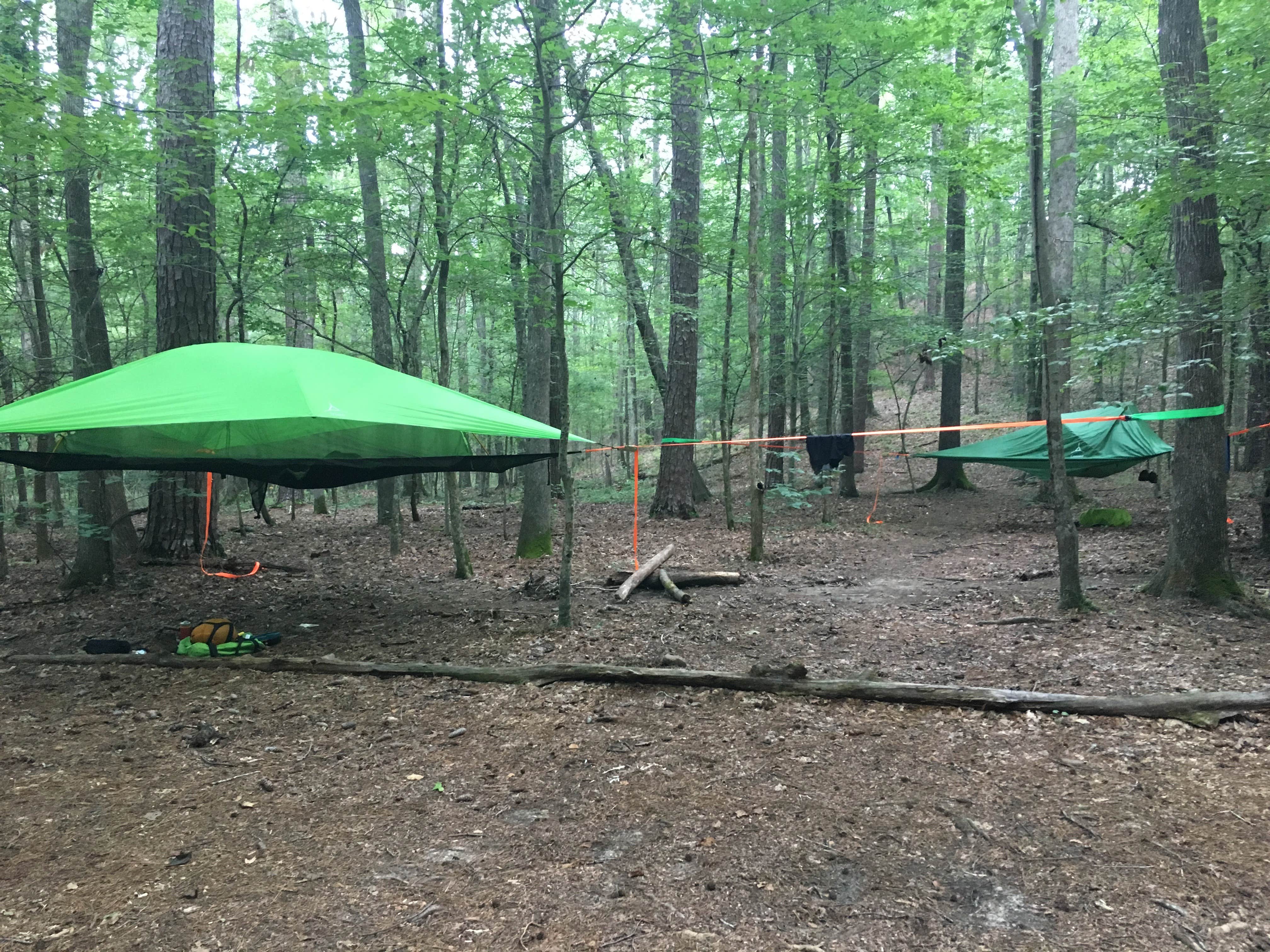 Asher K.'s photo of tent camping at Oak Mountain State Park Campground near Northport, AL