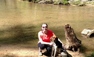 John W.'s photo of camping with pets at Panther Creek Recreation Area Camping near Baldwin, GA