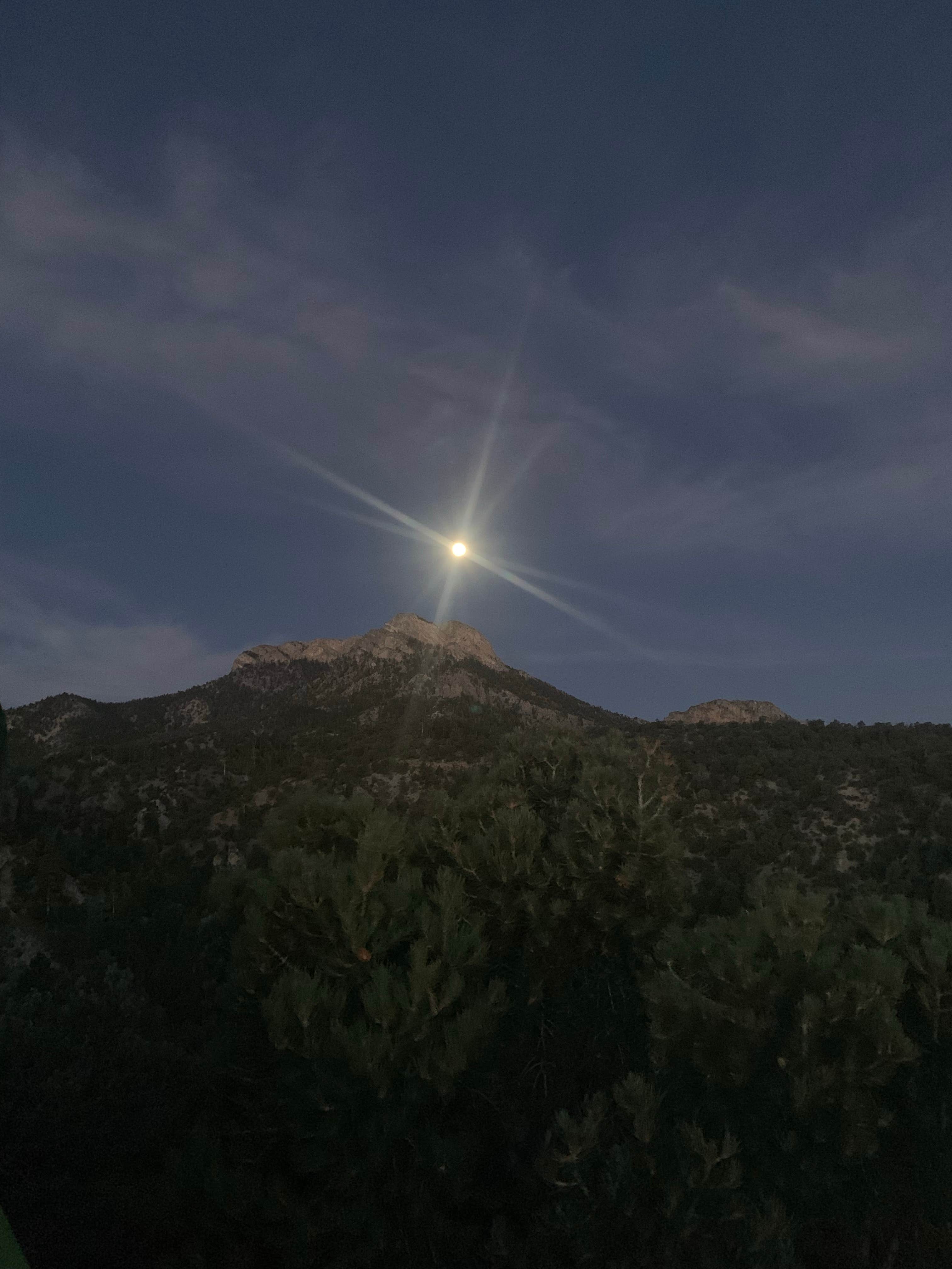 Camping near Mesquite Rd BLM Dispersed: Mack's Canyon Dispersed, Mount Charleston, Nevada
