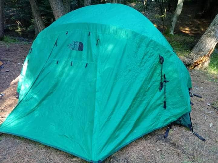Joe D.'s photo of tent camping at Newport State Park Campground near Escanaba, MI