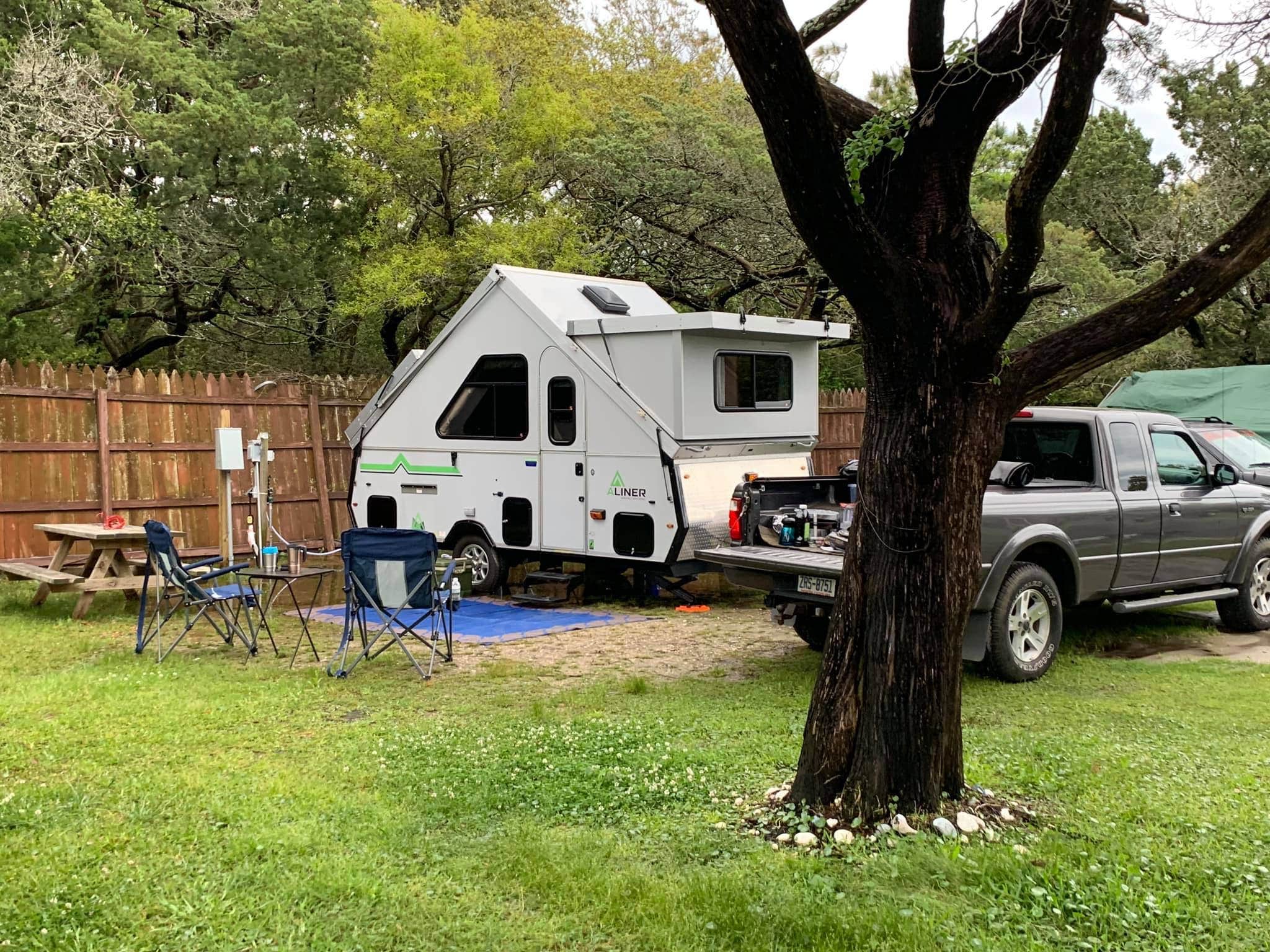 Ashley M.'s photo of rv camping at Teeter's Campground near Ocracoke, NC