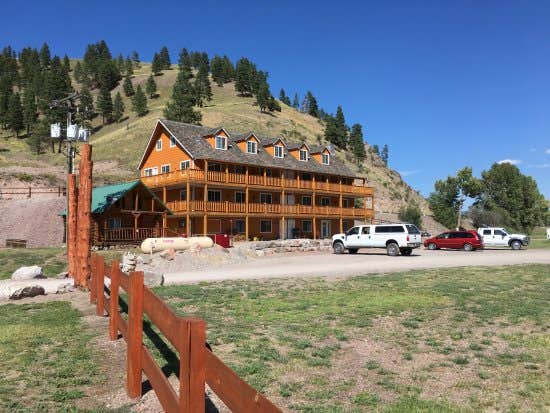 Jason A.'s photo of a cabin at Bearmouth RV Park near Elliston, MT